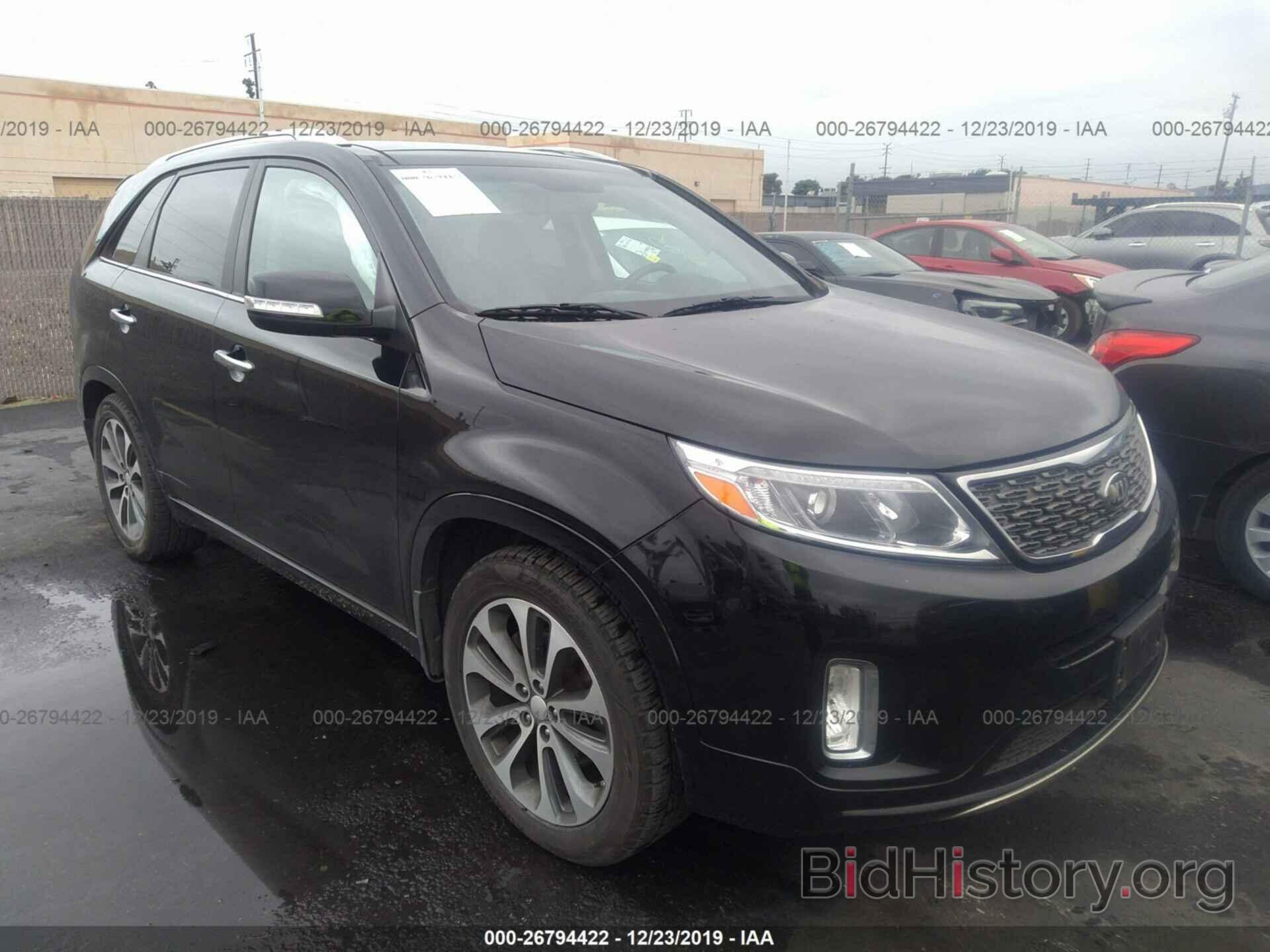 Photo 5XYKW4A77EG523415 - KIA SORENTO 2014