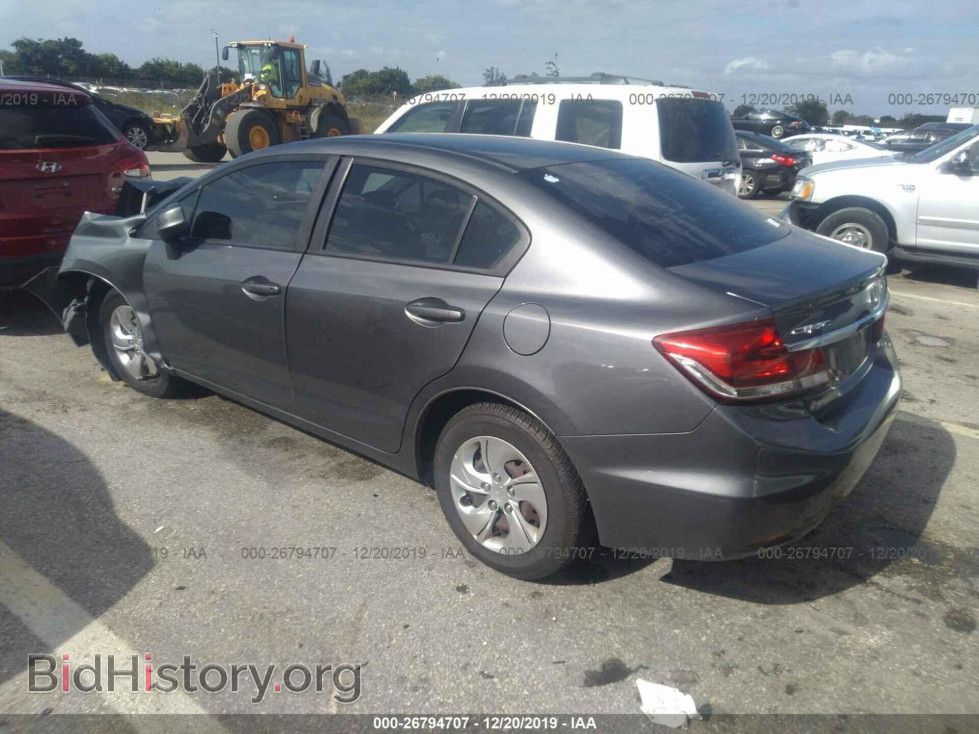 2013 HONDA CIVIC - VIN: 19XFB2F57DE026031 - Photo 3