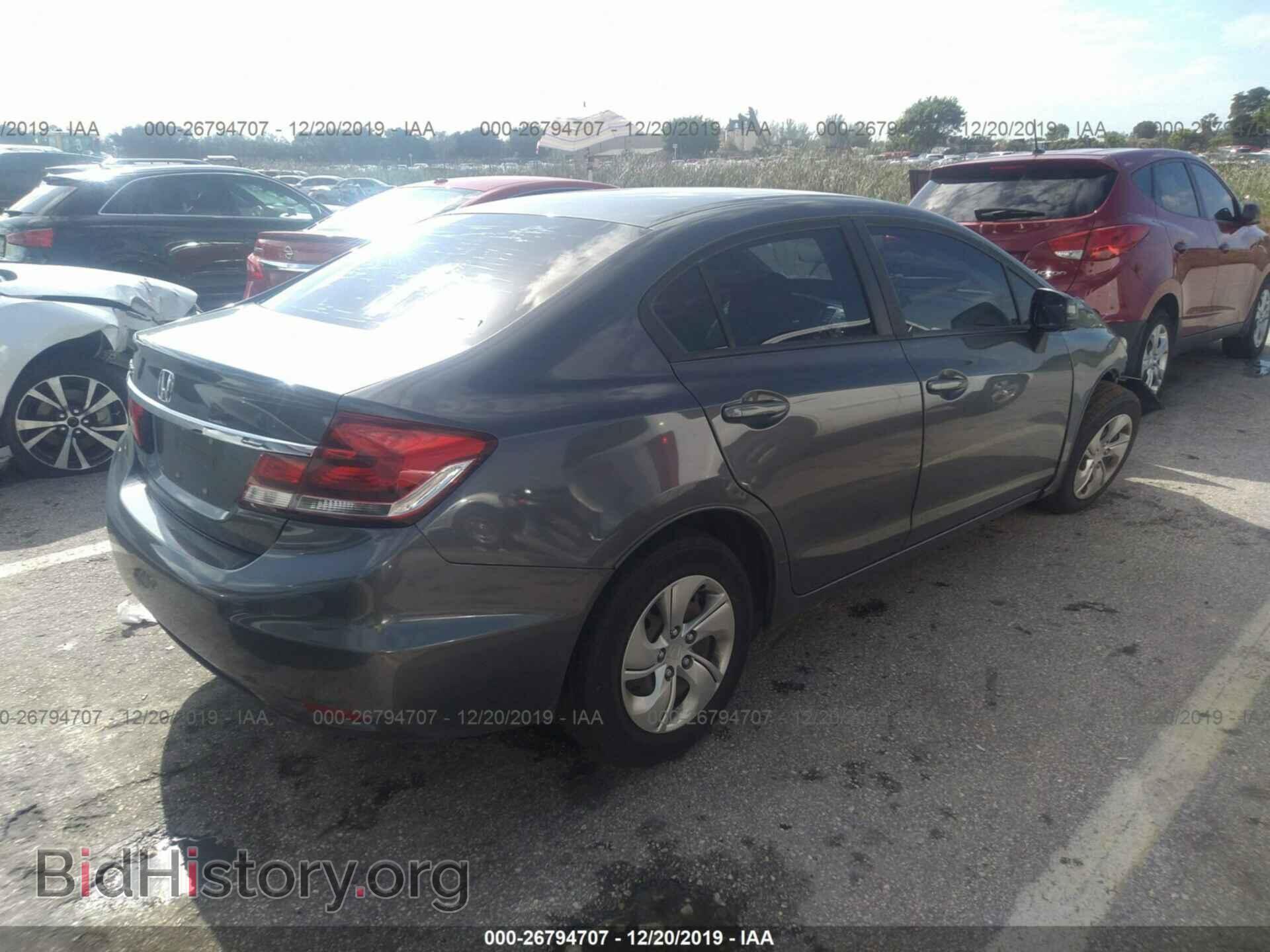 2013 HONDA CIVIC - VIN: 19XFB2F57DE026031 - Photo 4