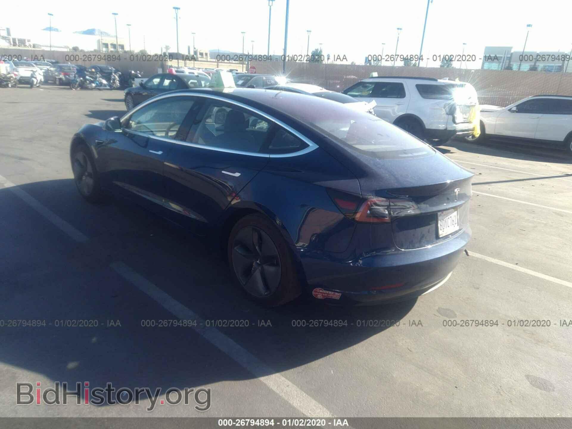 2018 TESLA MODEL 3 - VIN: 5YJ3E1EA7JF011781 - Фото 3