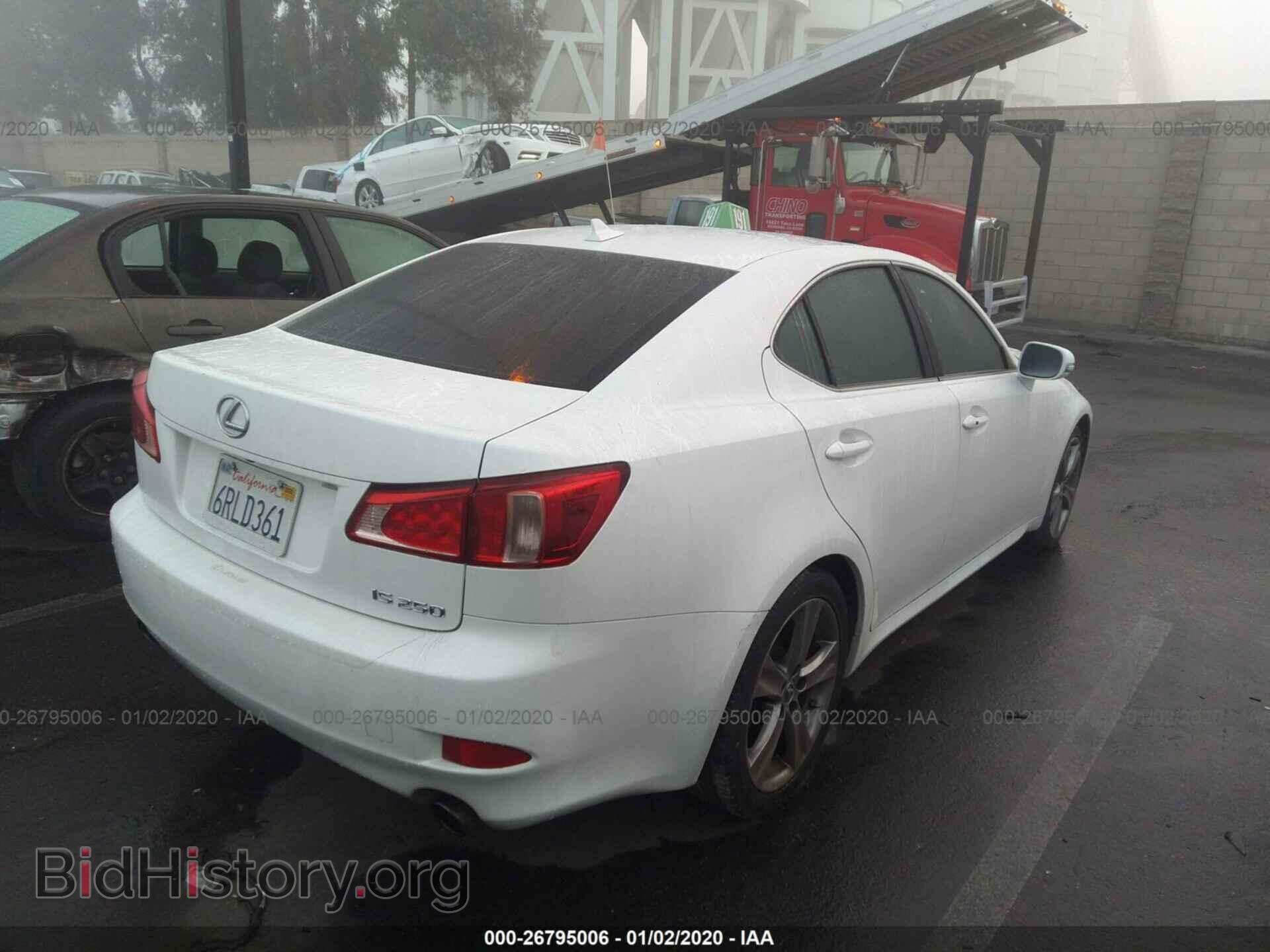 2011 LEXUS IS - VIN: JTHBF5C2XB5147495 - Фото 4