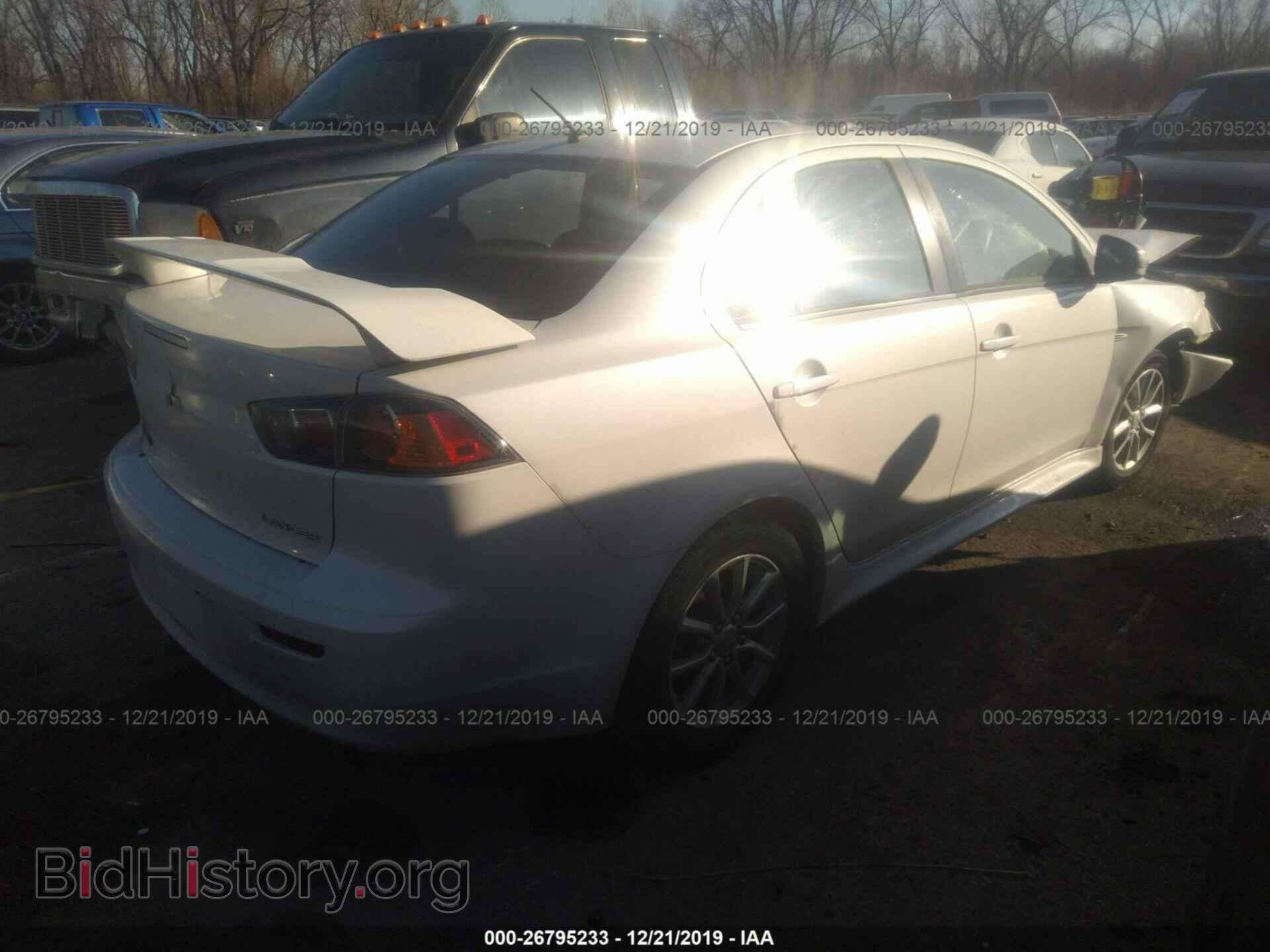 2016 MITSUBISHI LANCER - VIN: JA32U2FU9GU009168 - Фото 4