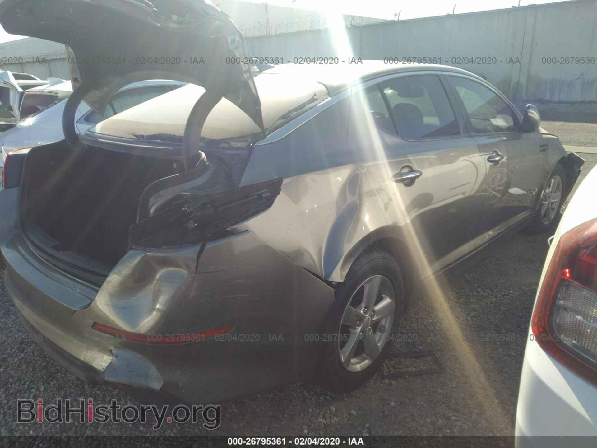 2014 KIA OPTIMA - VIN: 5XXGM4A73EG330887 - Фото 4