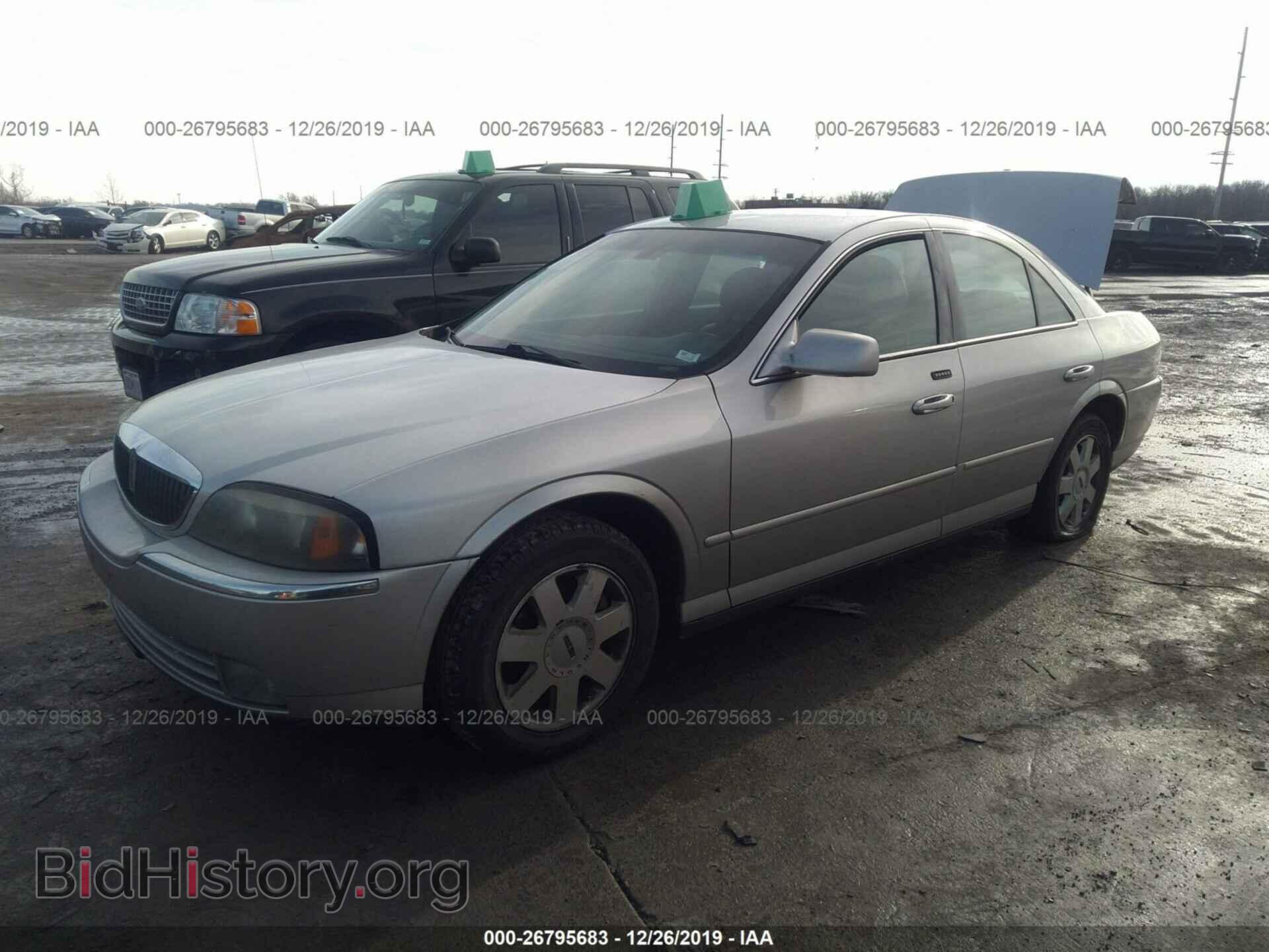 2004 LINCOLN LS - VIN: 1LNHM86SX4Y672052 - Фото 2