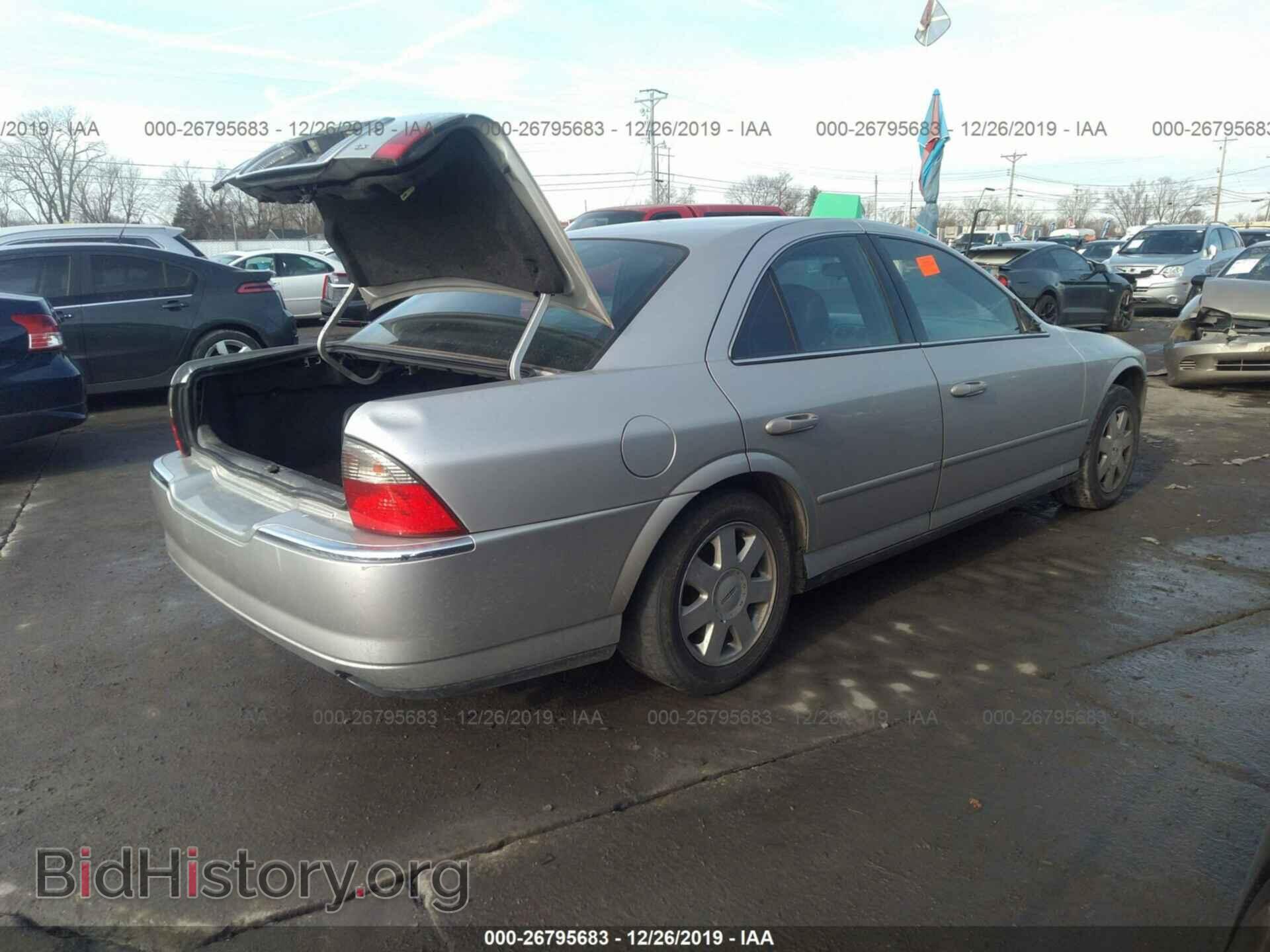 2004 LINCOLN LS - VIN: 1LNHM86SX4Y672052 - Фото 4