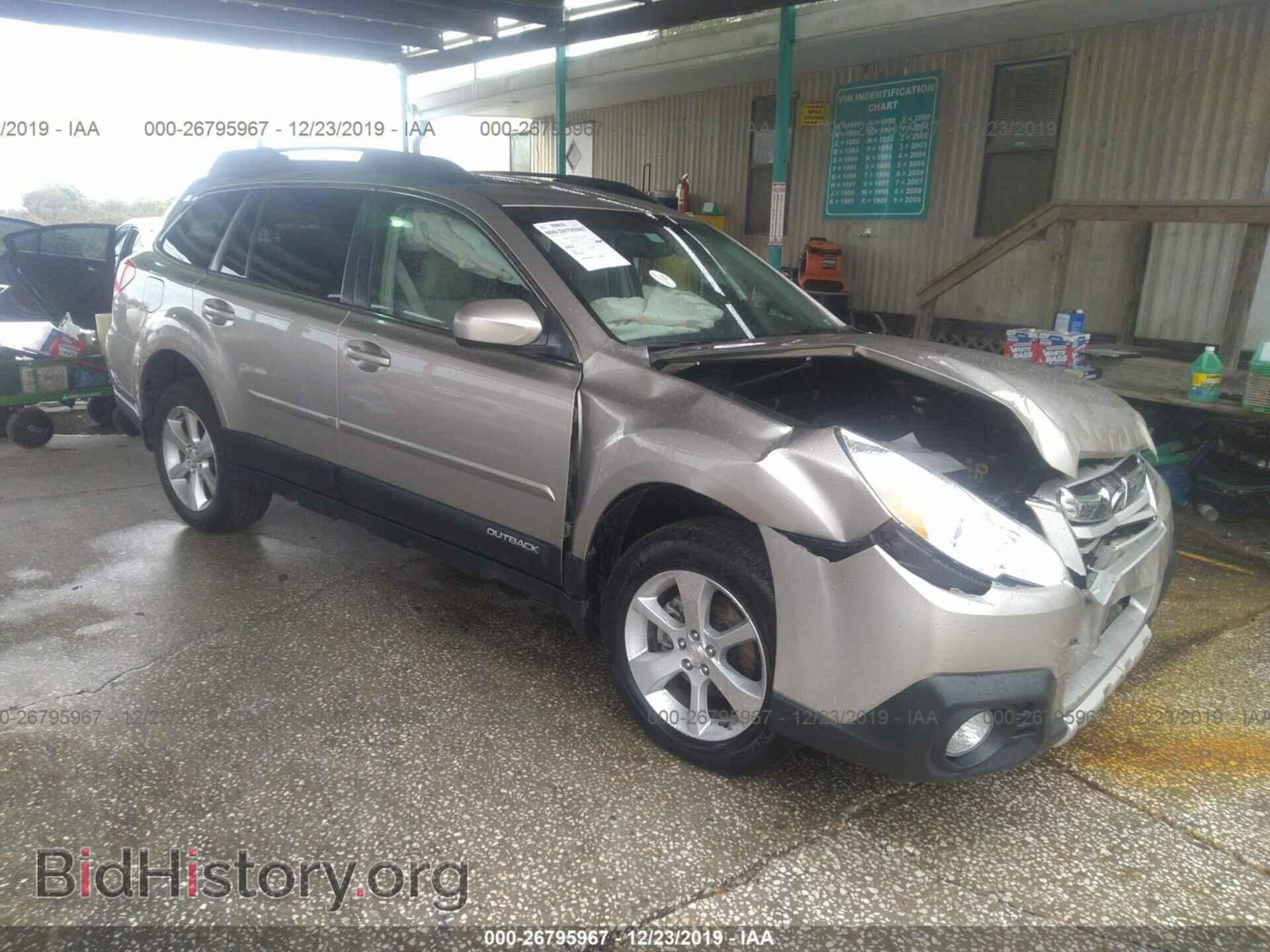 Фотография 4S4BRBLC3E3221772 - Subaru Outback 2014