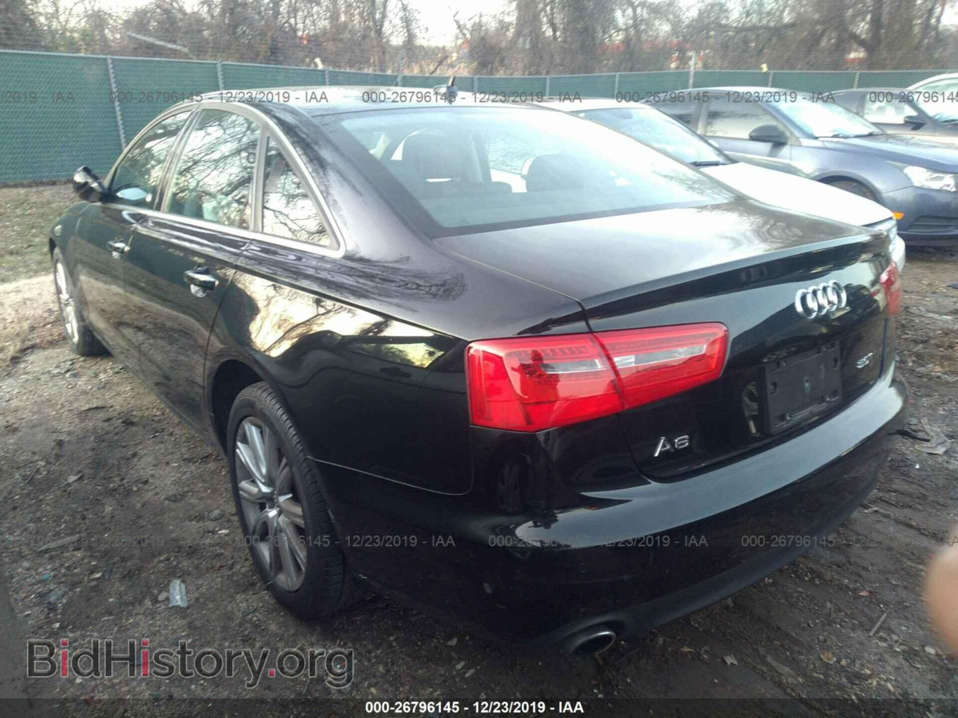2013 AUDI A6 - VIN: WAUGFAFC2DN065538 - Фото 3