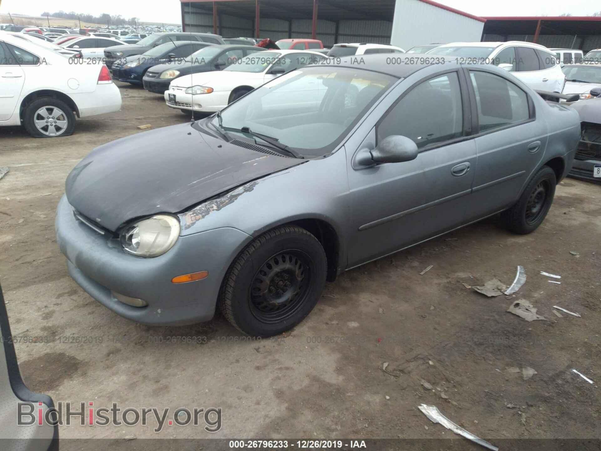 2001 DODGE NEON - VIN: 1B3ES46C41D248286 - Фото 2