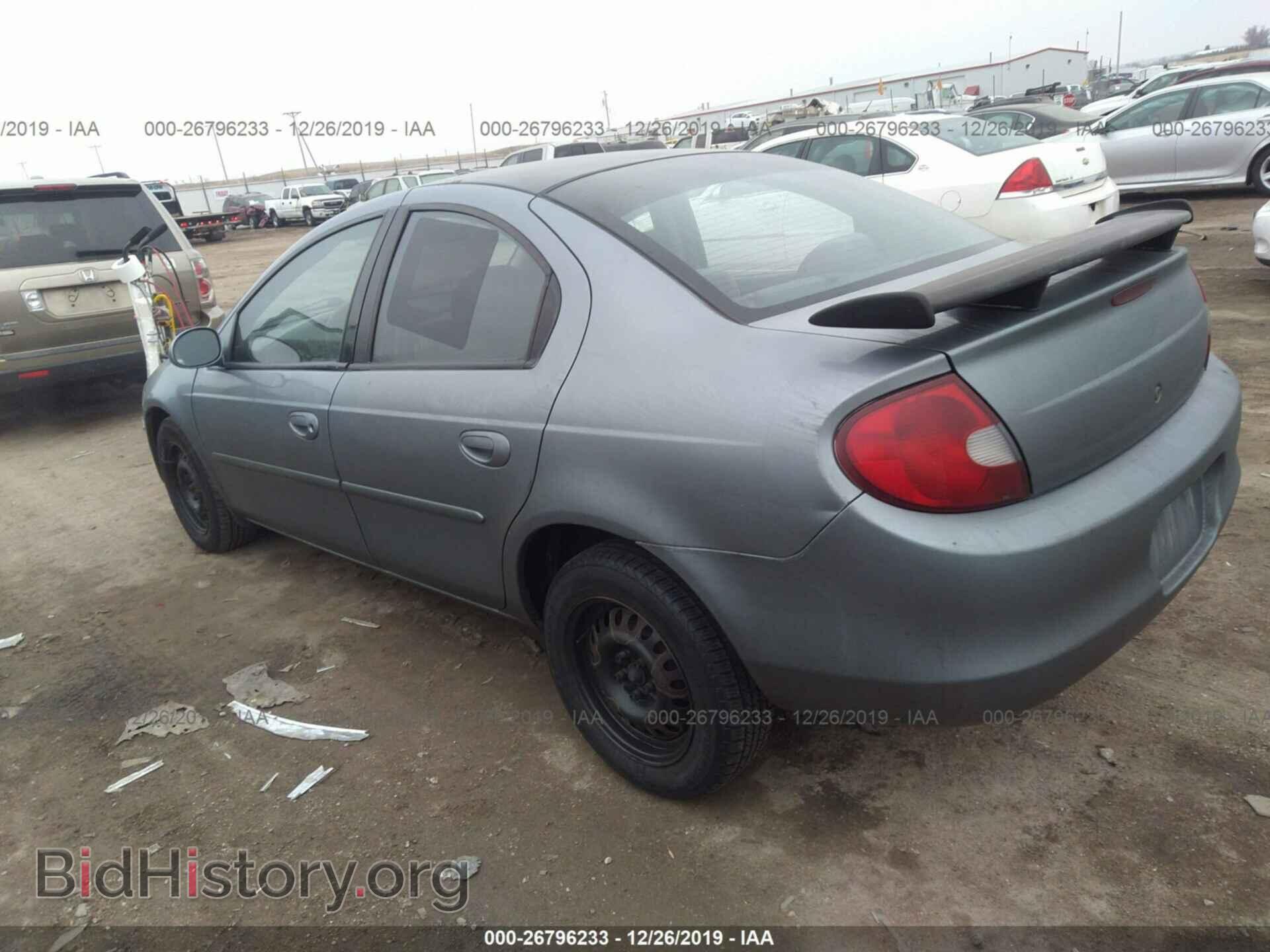 2001 DODGE NEON - VIN: 1B3ES46C41D248286 - Фото 3