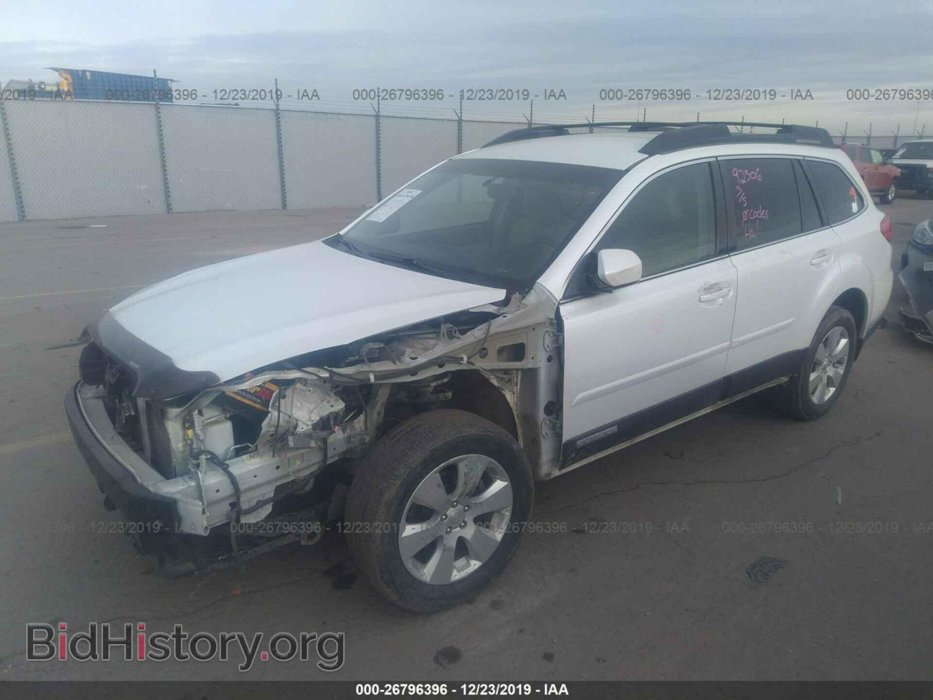 2012 SUBARU OUTBACK - VIN: 4S4BRCCC3C3204201 - Фото 2