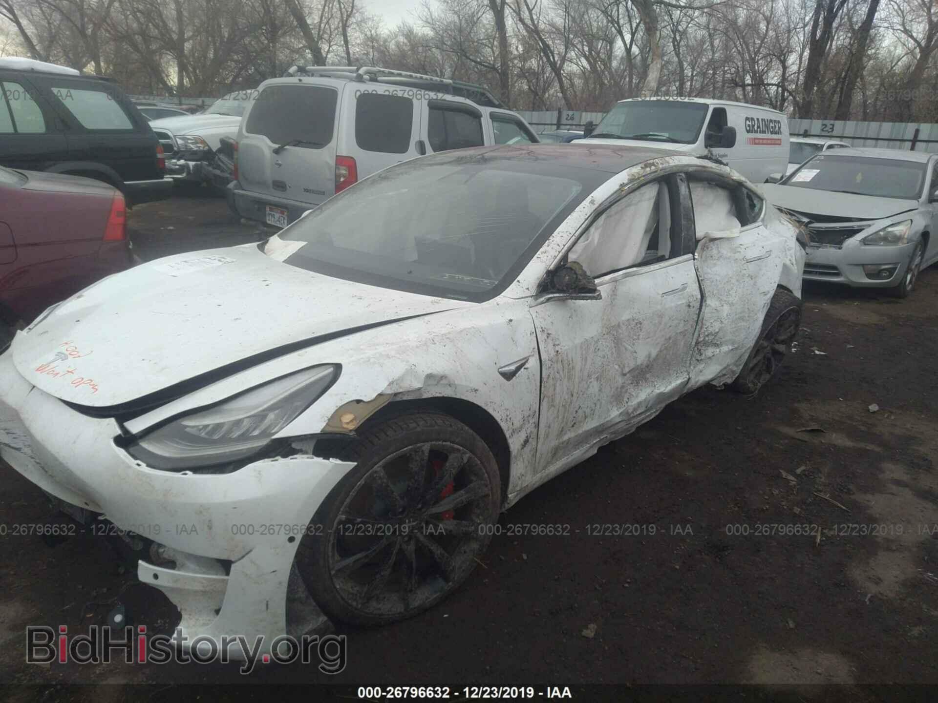 2019 TESLA MODEL 3 - VIN: 5YJ3E1EB0KF231466 - Photo 2