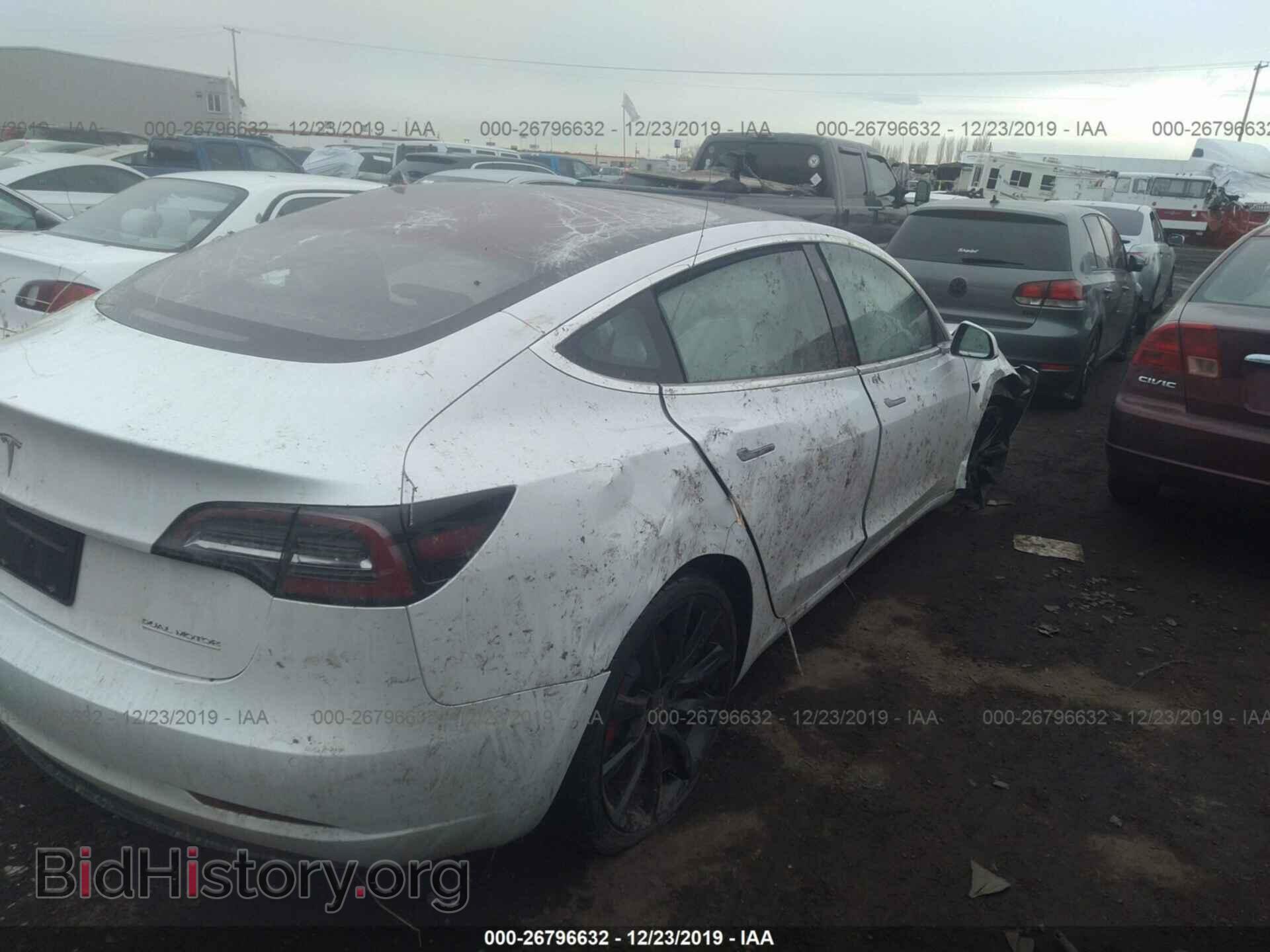 2019 TESLA MODEL 3 - VIN: 5YJ3E1EB0KF231466 - Photo 4