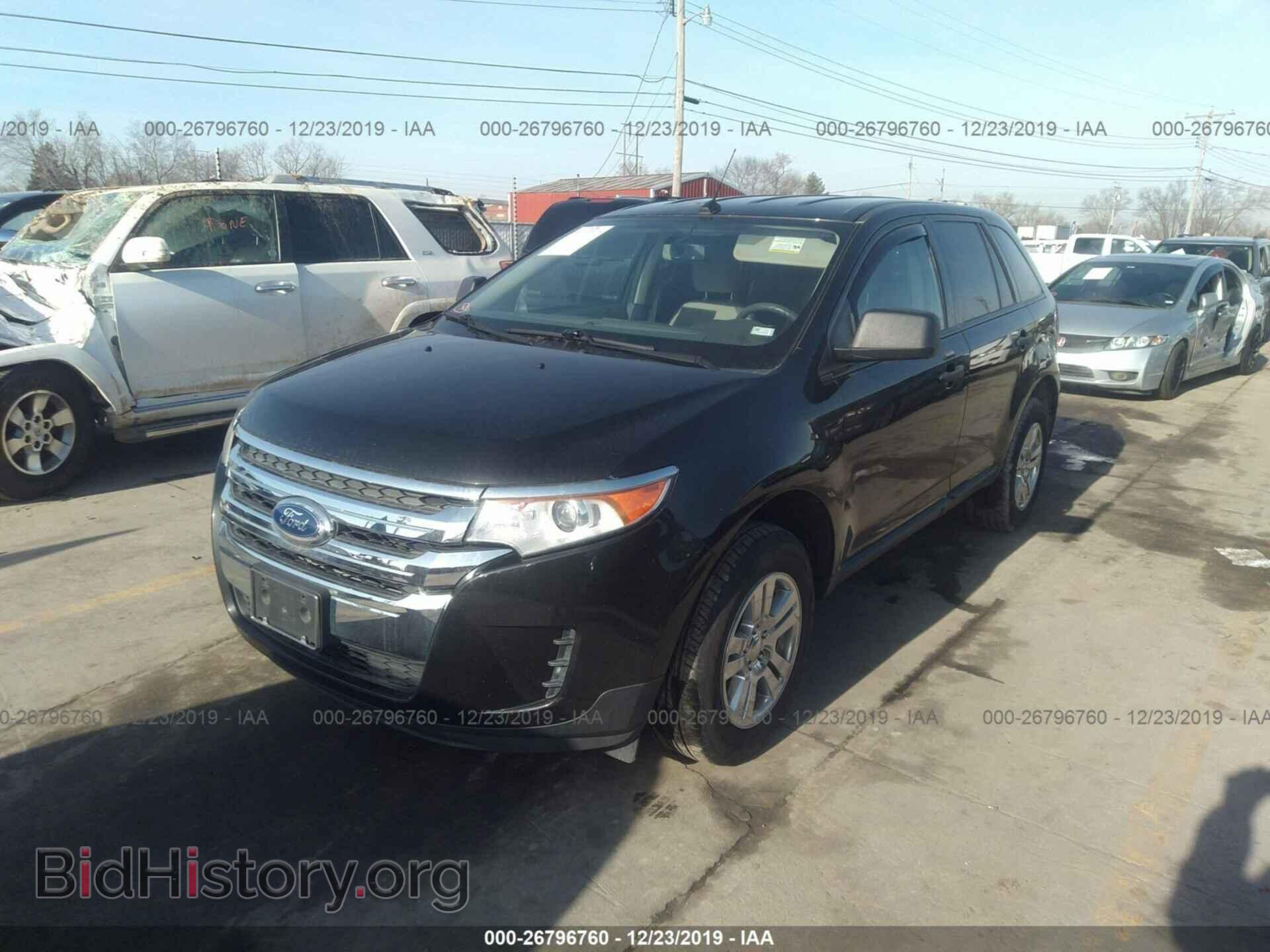 2011 FORD EDGE - VIN: 2FMDK3GC8BBA06753 - Фото 2