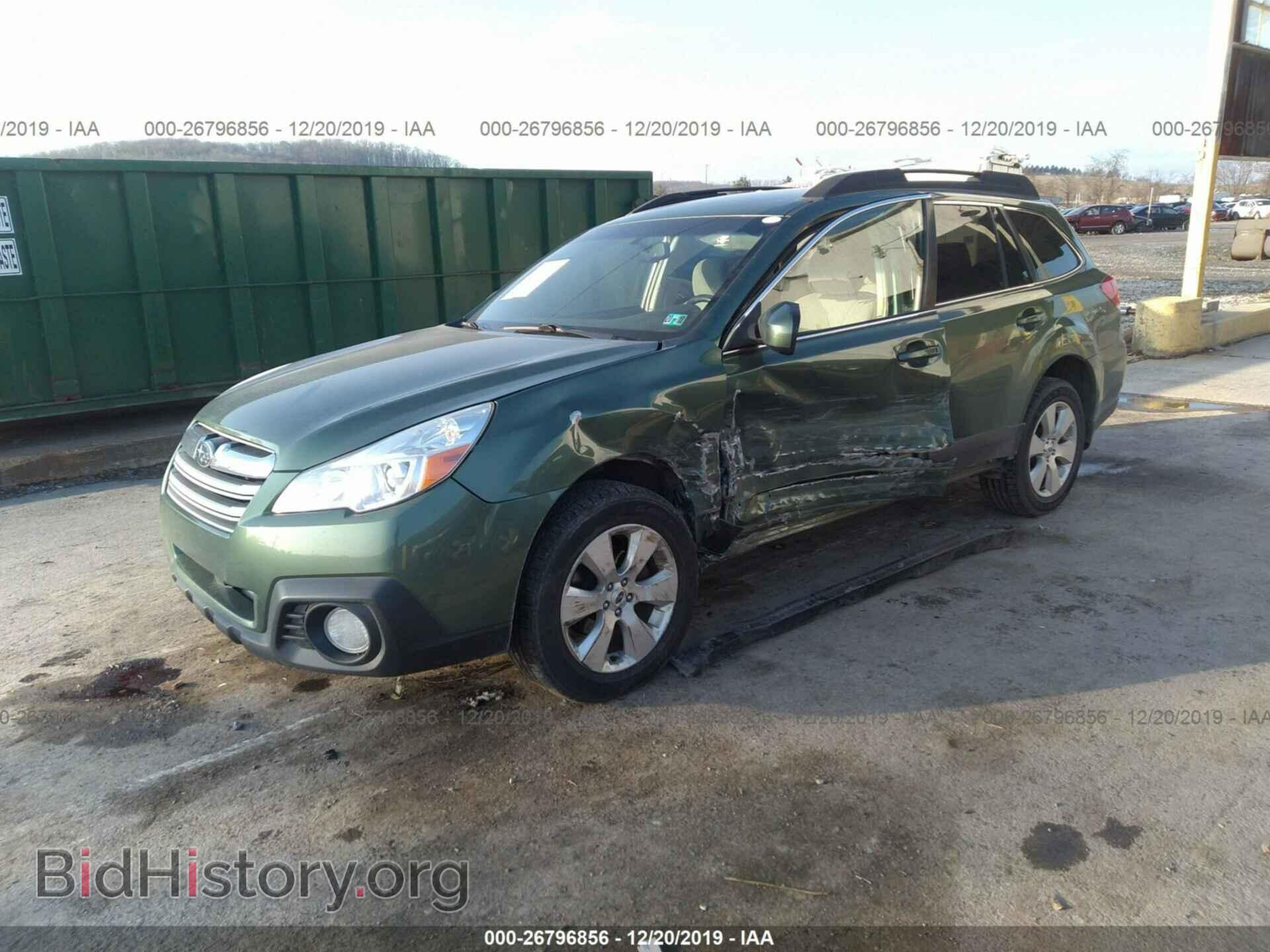 2013 SUBARU OUTBACK - VIN: 4S4BRBCC1D3245177 - Фото 2
