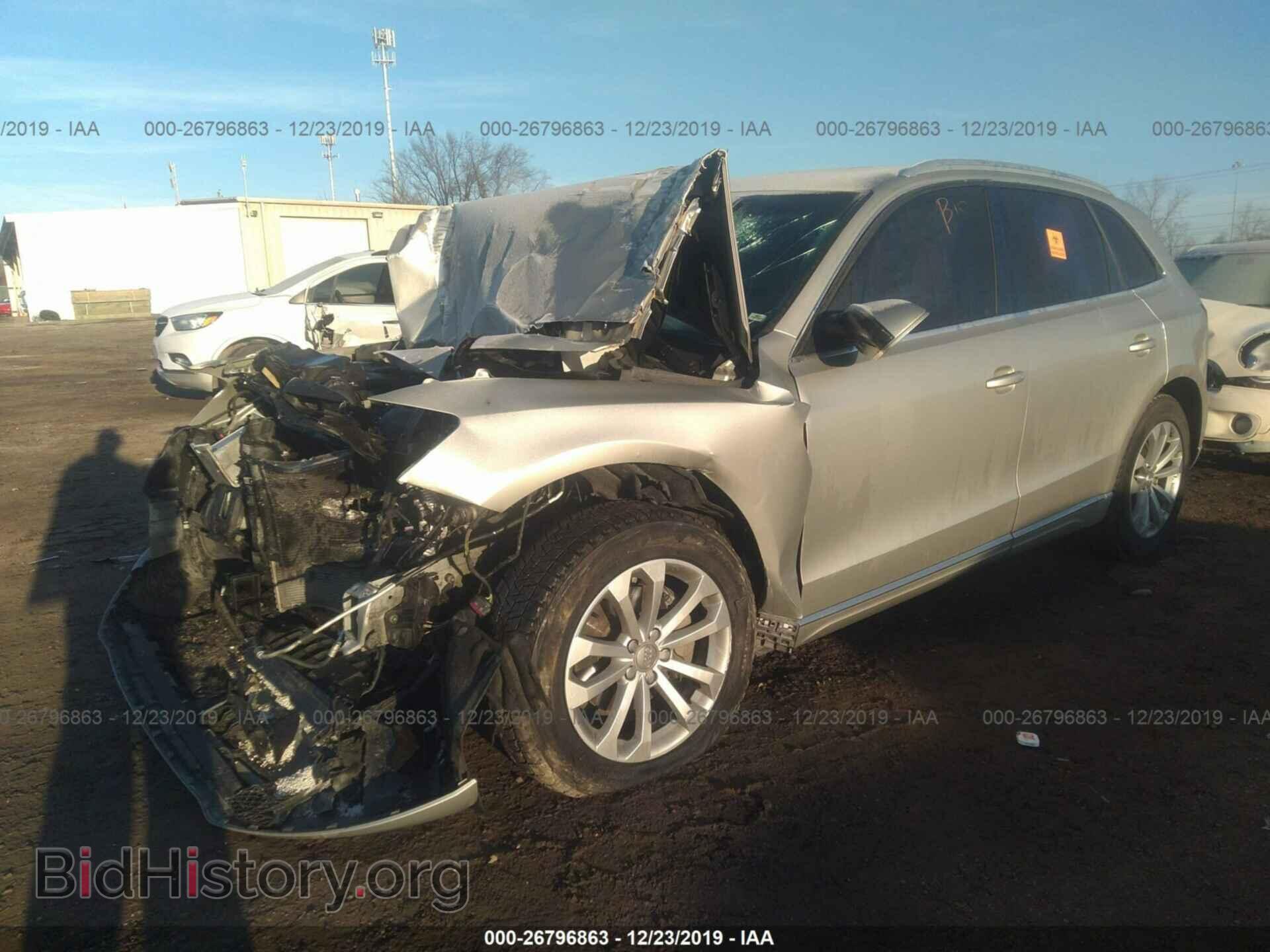 2013 AUDI Q5 - VIN: WA1CFAFP4DA051422 - Фото 2