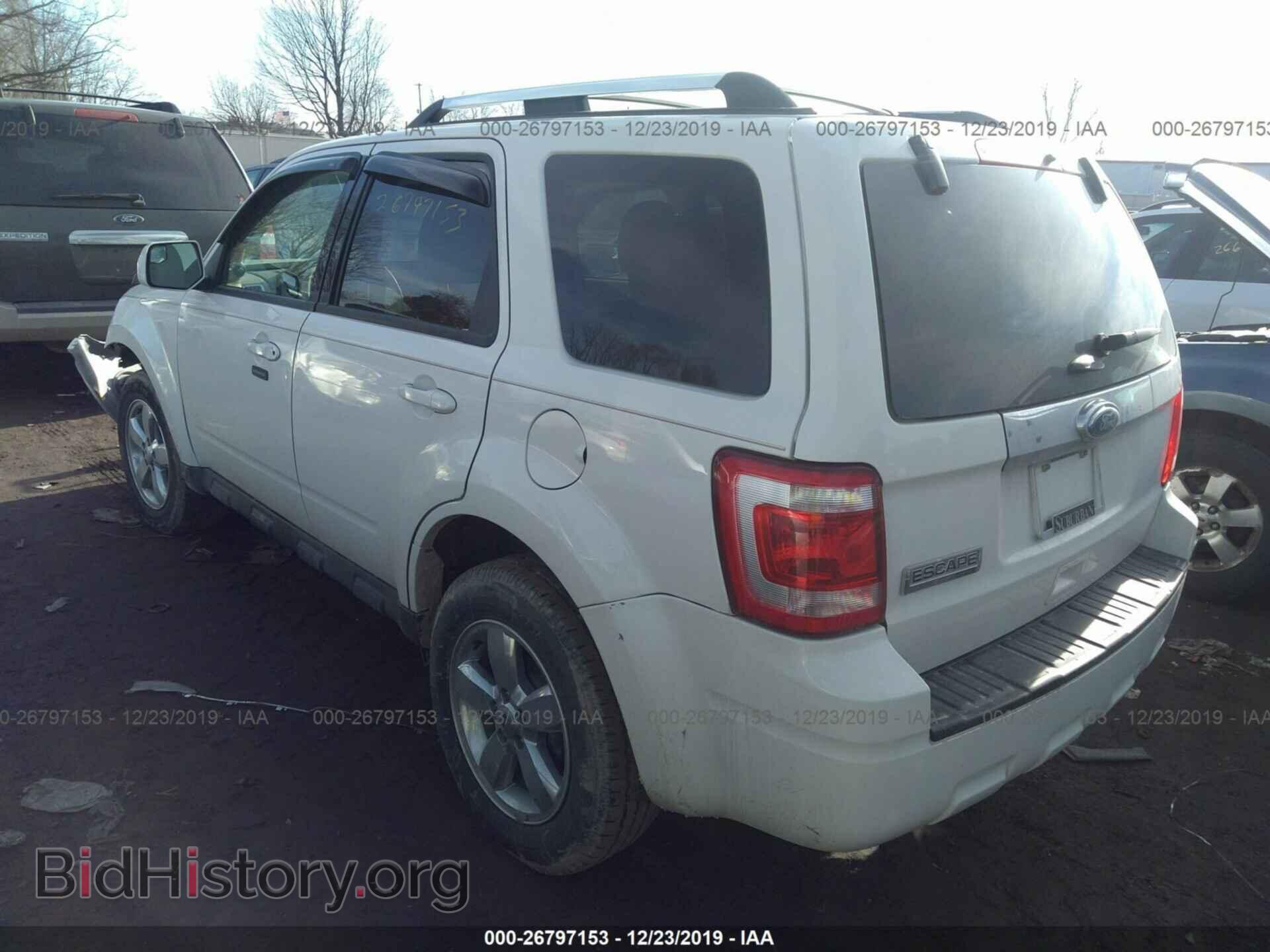 2011 FORD ESCAPE - VIN: 1FMCU0E72BKC37390 - Photo 3