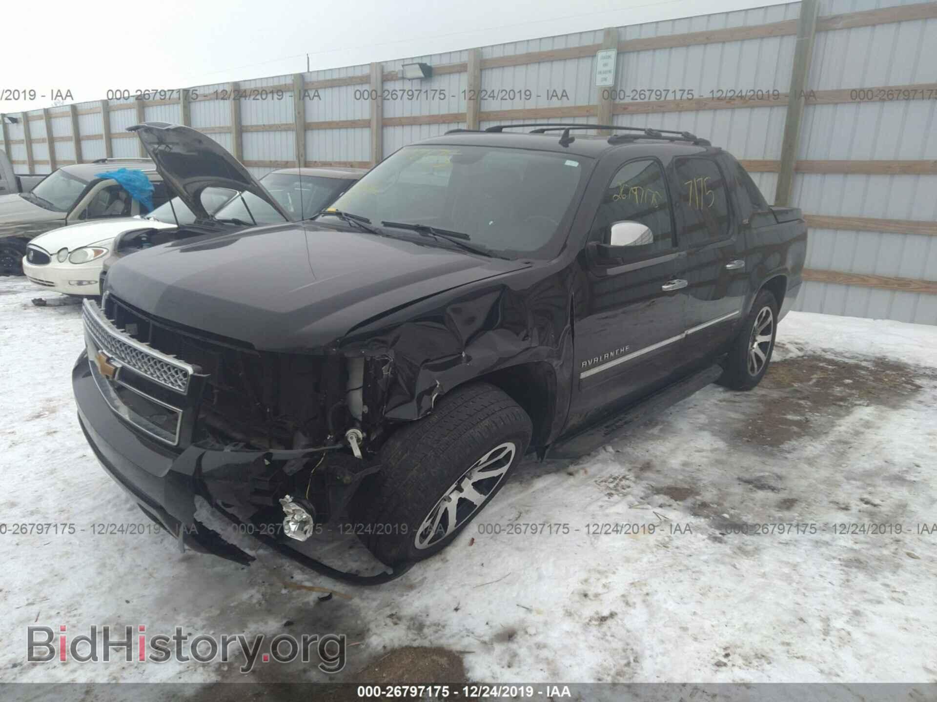 2012 CHEVROLET AVALANCHE - VIN: 3GNTKGE75CG183649 - Фото 2