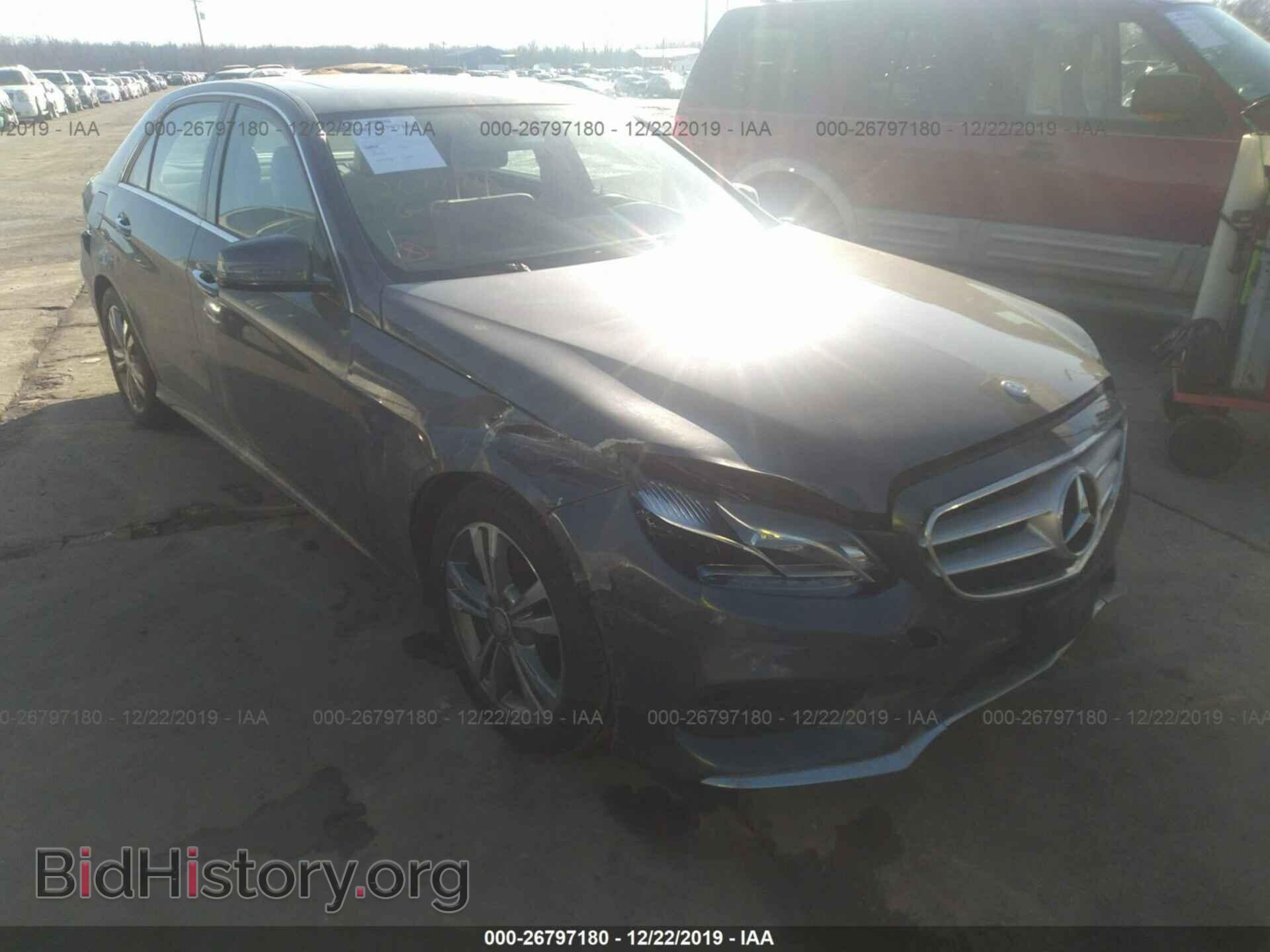 Photo WDDHF0EB2EA894442 - MERCEDES-BENZ E 2014