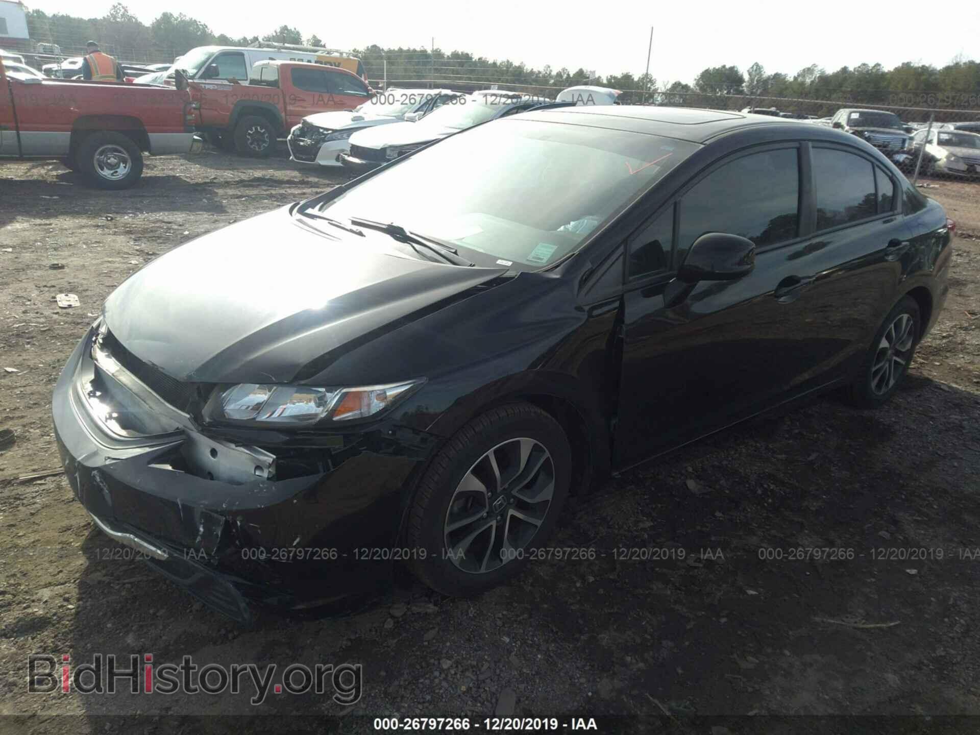 2013 HONDA CIVIC - VIN: 19XFB2F89DE043603 - Фото 2