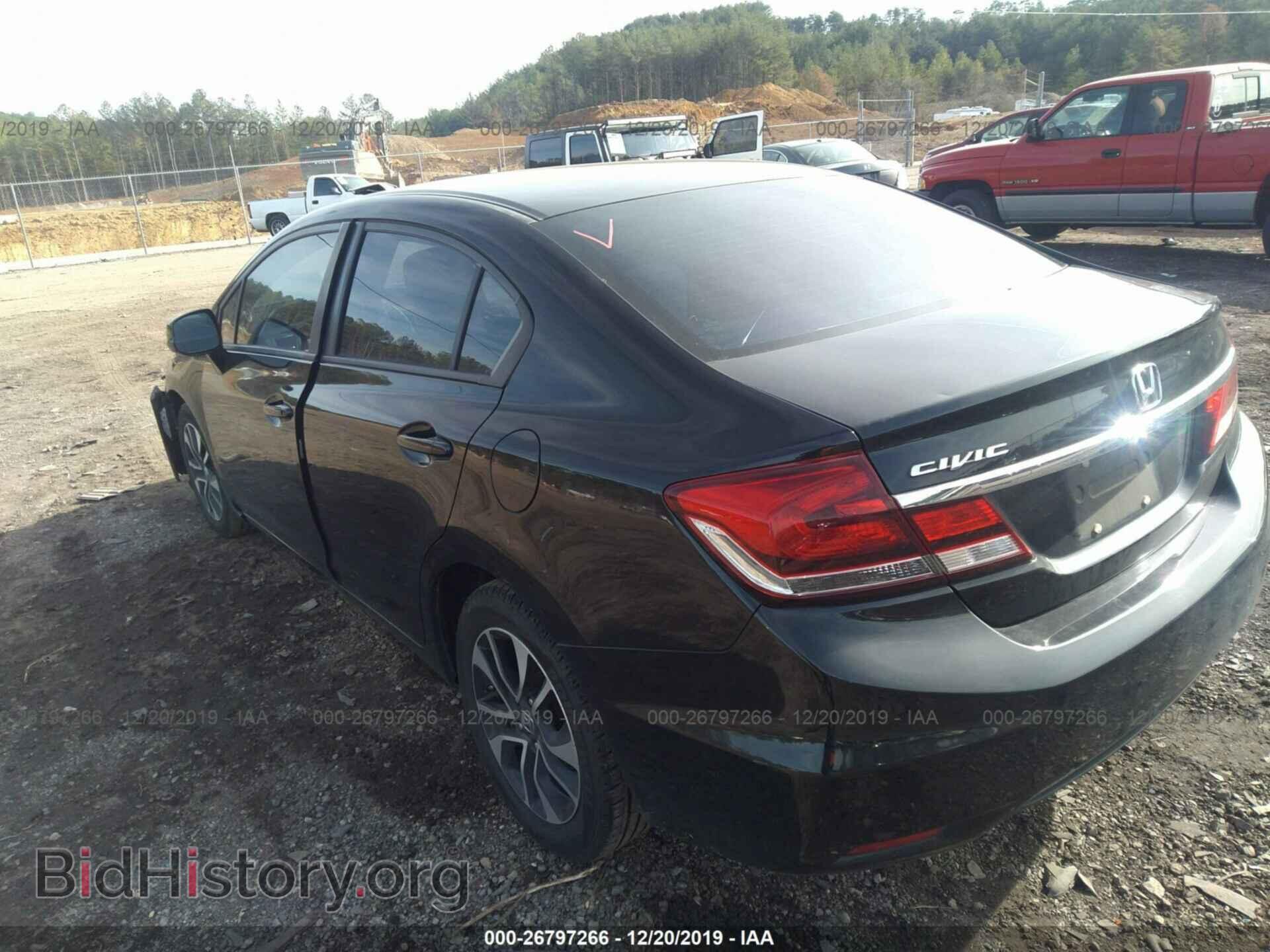 2013 HONDA CIVIC - VIN: 19XFB2F89DE043603 - Фото 3