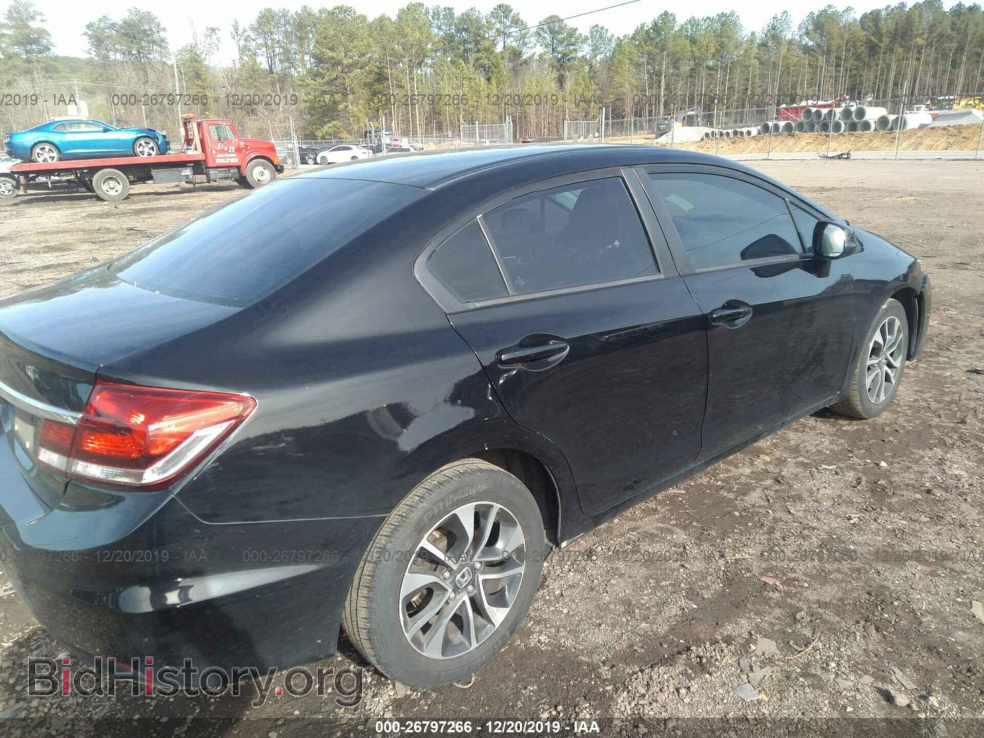 2013 HONDA CIVIC - VIN: 19XFB2F89DE043603 - Фото 4