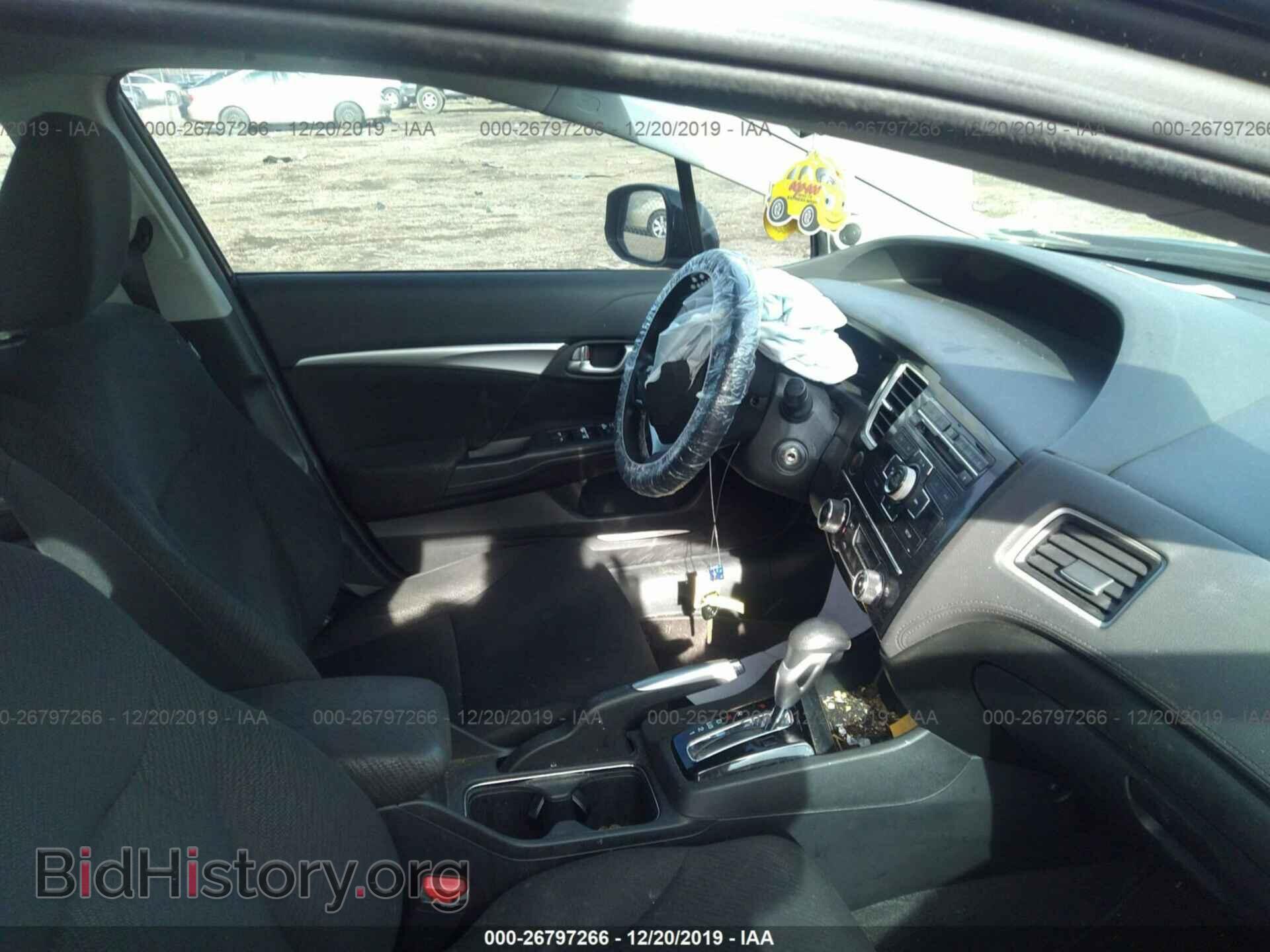 2013 HONDA CIVIC - VIN: 19XFB2F89DE043603 - Фото 5
