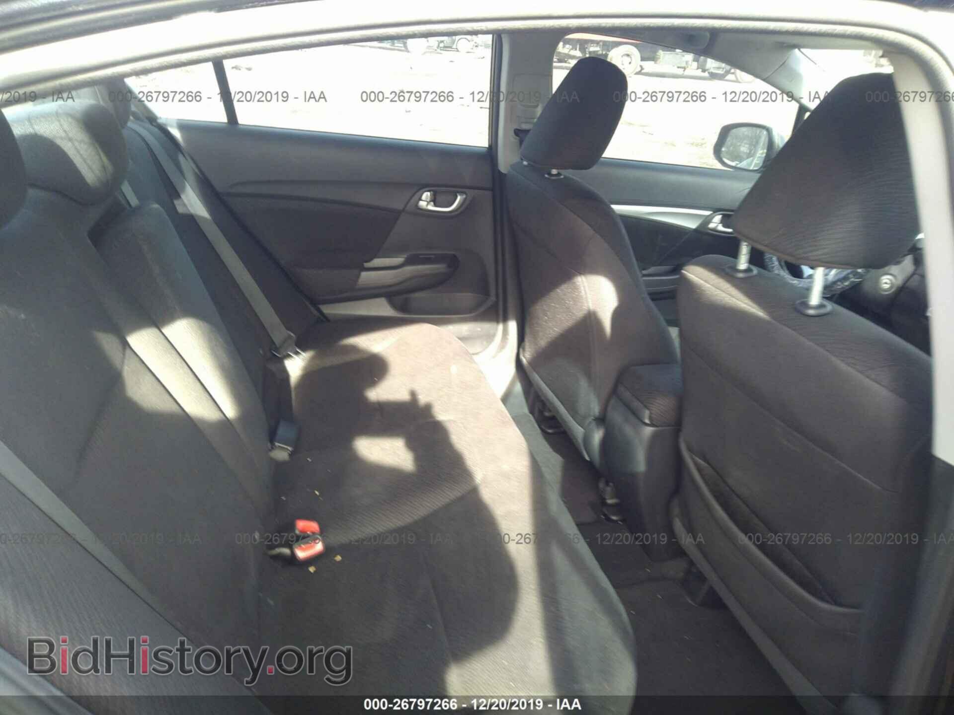 2013 HONDA CIVIC - VIN: 19XFB2F89DE043603 - Фото 8