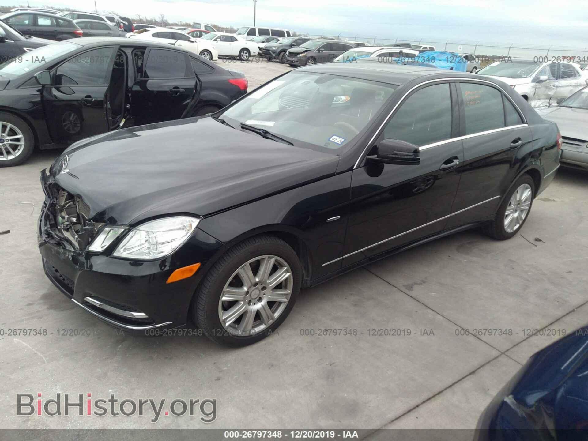 2012 MERCEDES-BENZ E - VIN: WDDHF2EB2CA521166 - Фото 2