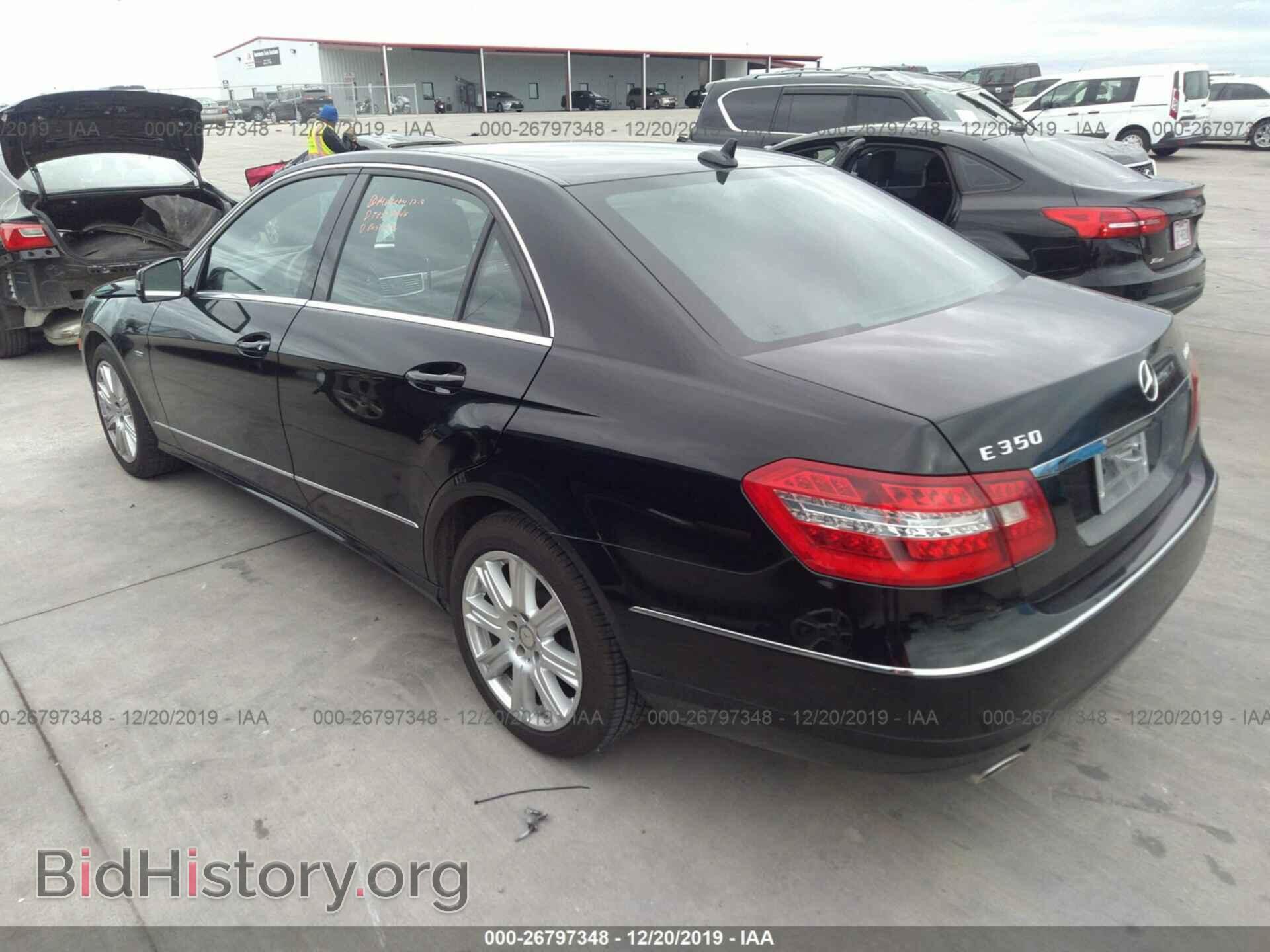 2012 MERCEDES-BENZ E - VIN: WDDHF2EB2CA521166 - Фото 3