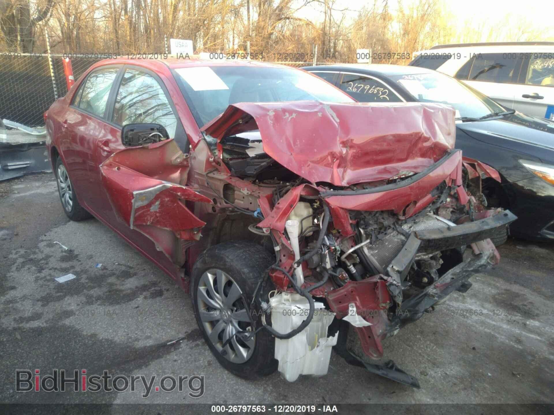 Photo 2T1BU4EE3CC766078 - TOYOTA COROLLA 2012