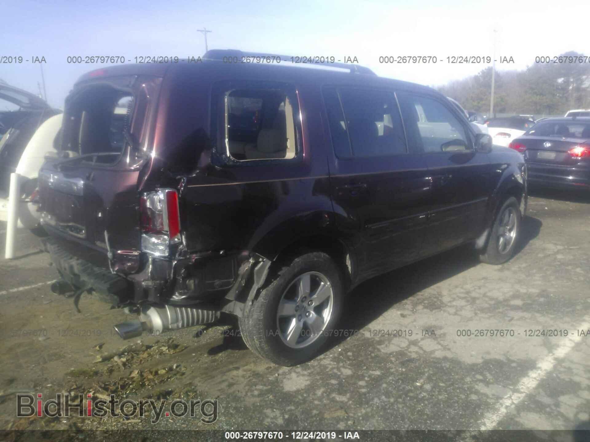 2009 HONDA PILOT - VIN: 5FNYF48459B039472 - Фото 4