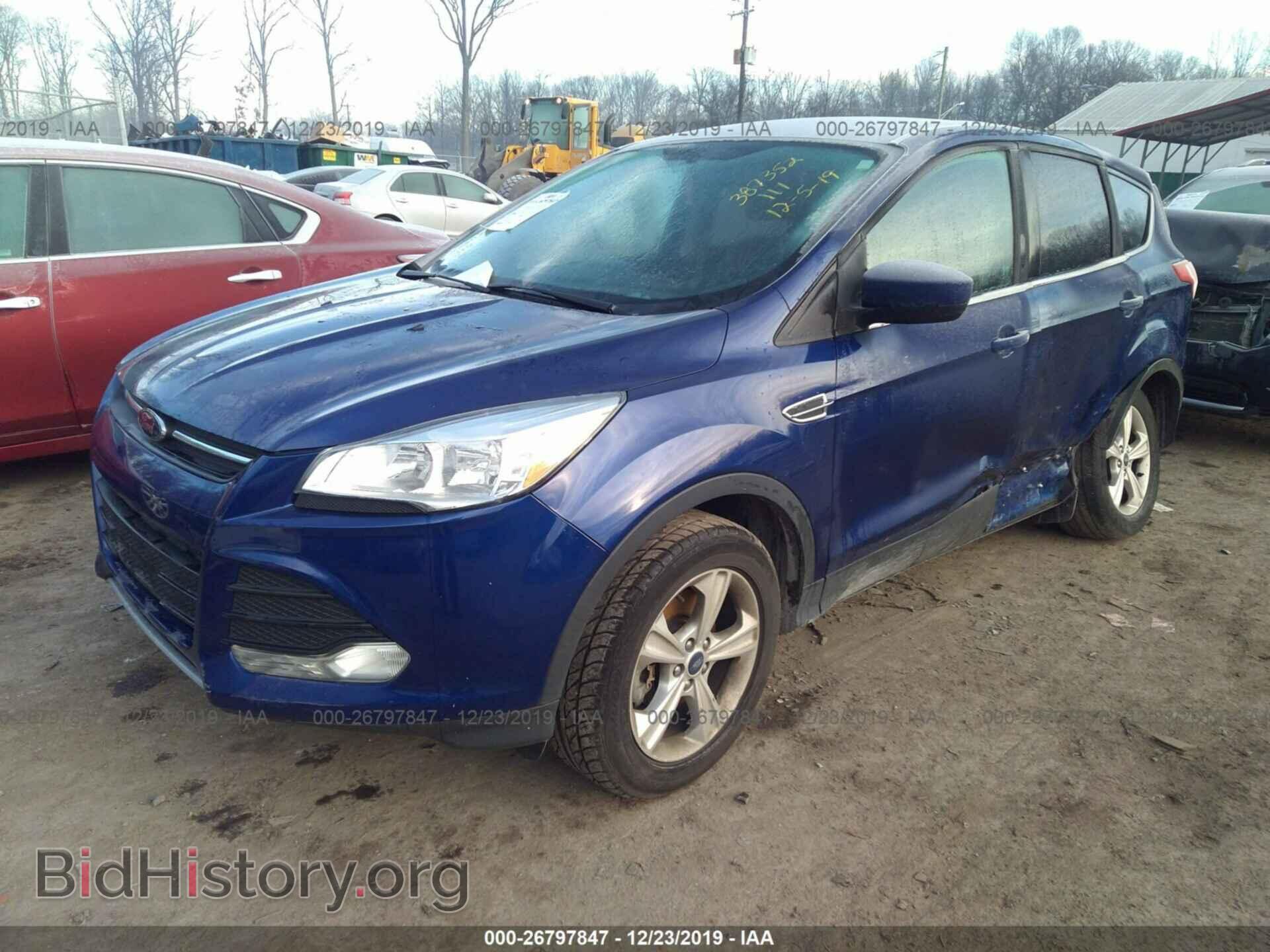 2014 FORD ESCAPE - VIN: 1FMCU0G98EUB12854 - Фото 2