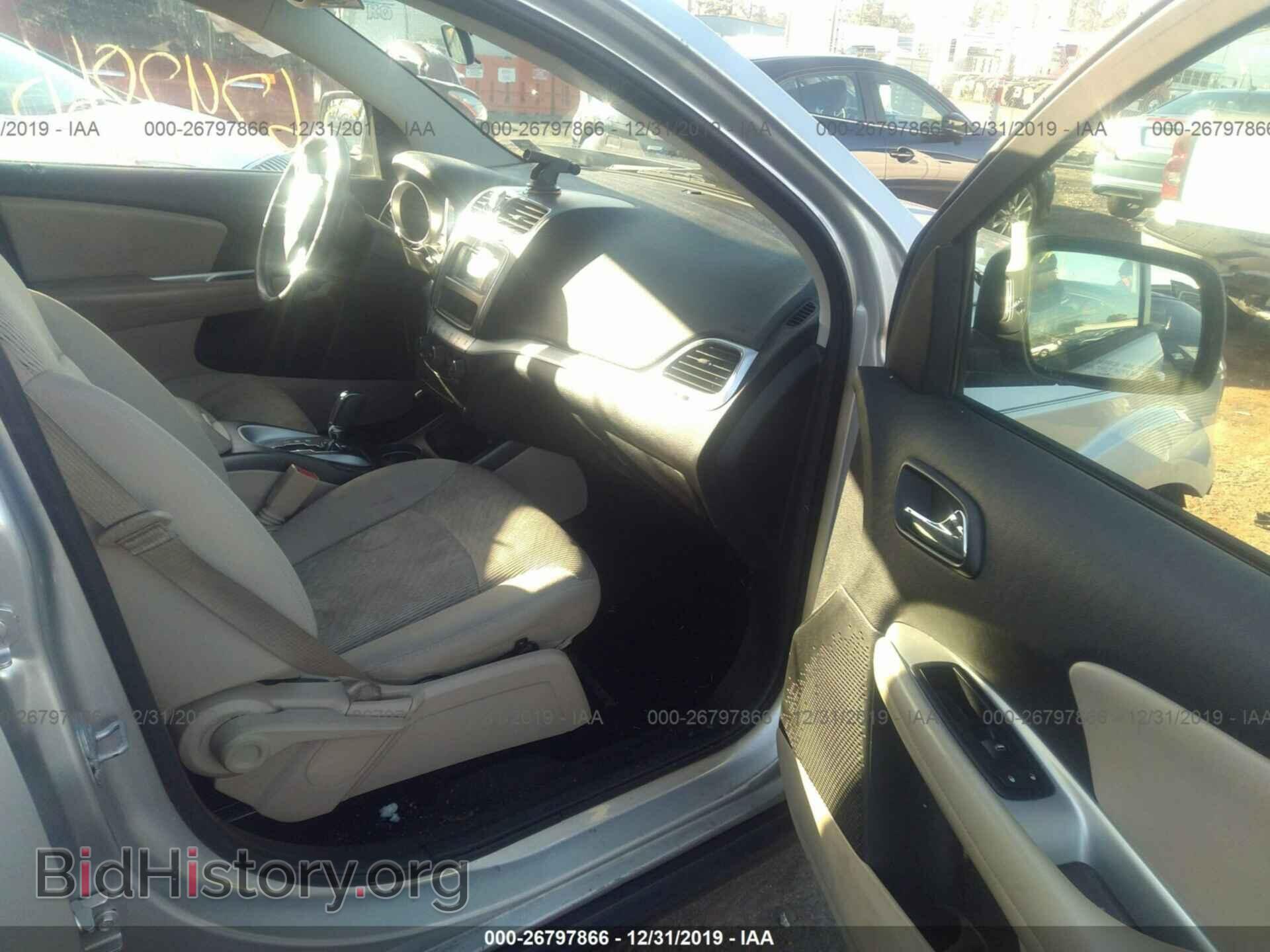 2012 DODGE JOURNEY - VIN: 3C4PDCAB4CT143528 - Фото 5