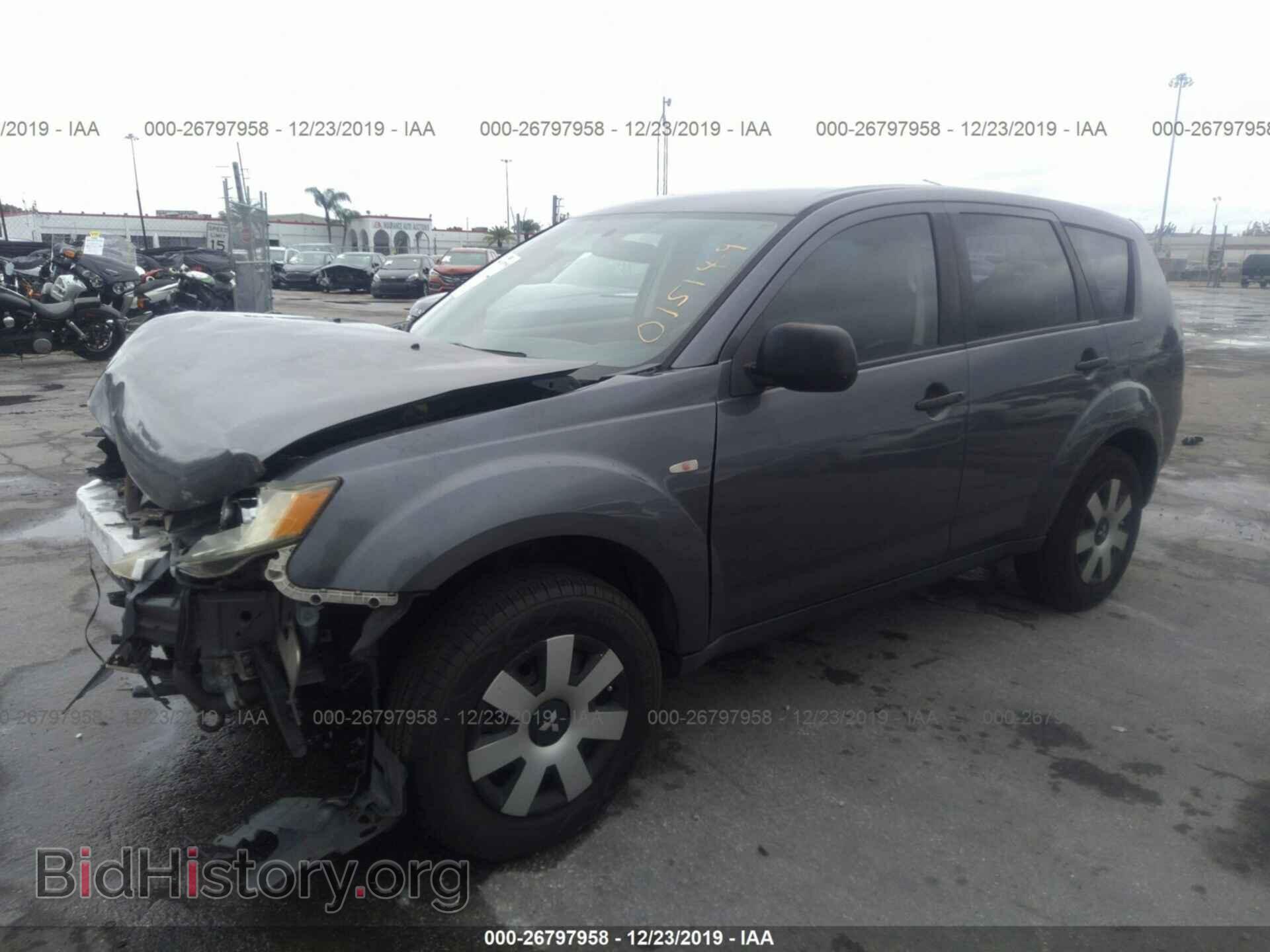 2007 MITSUBISHI OUTLANDER - VIN: JA4MS31X77Z015149 - Фото 2