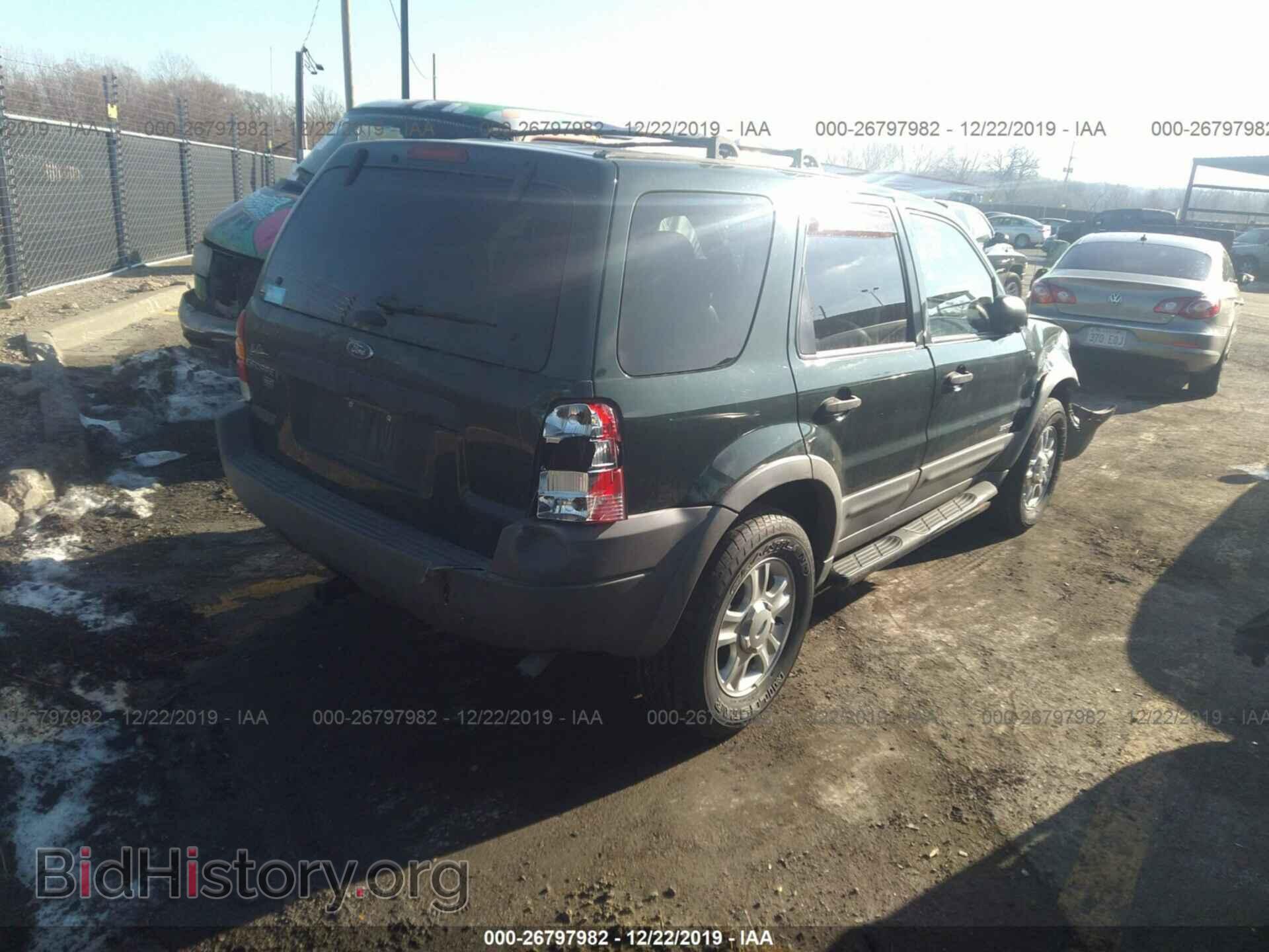2002 FORD ESCAPE - VIN: 1FMYU04172KD81701 - Фото 4