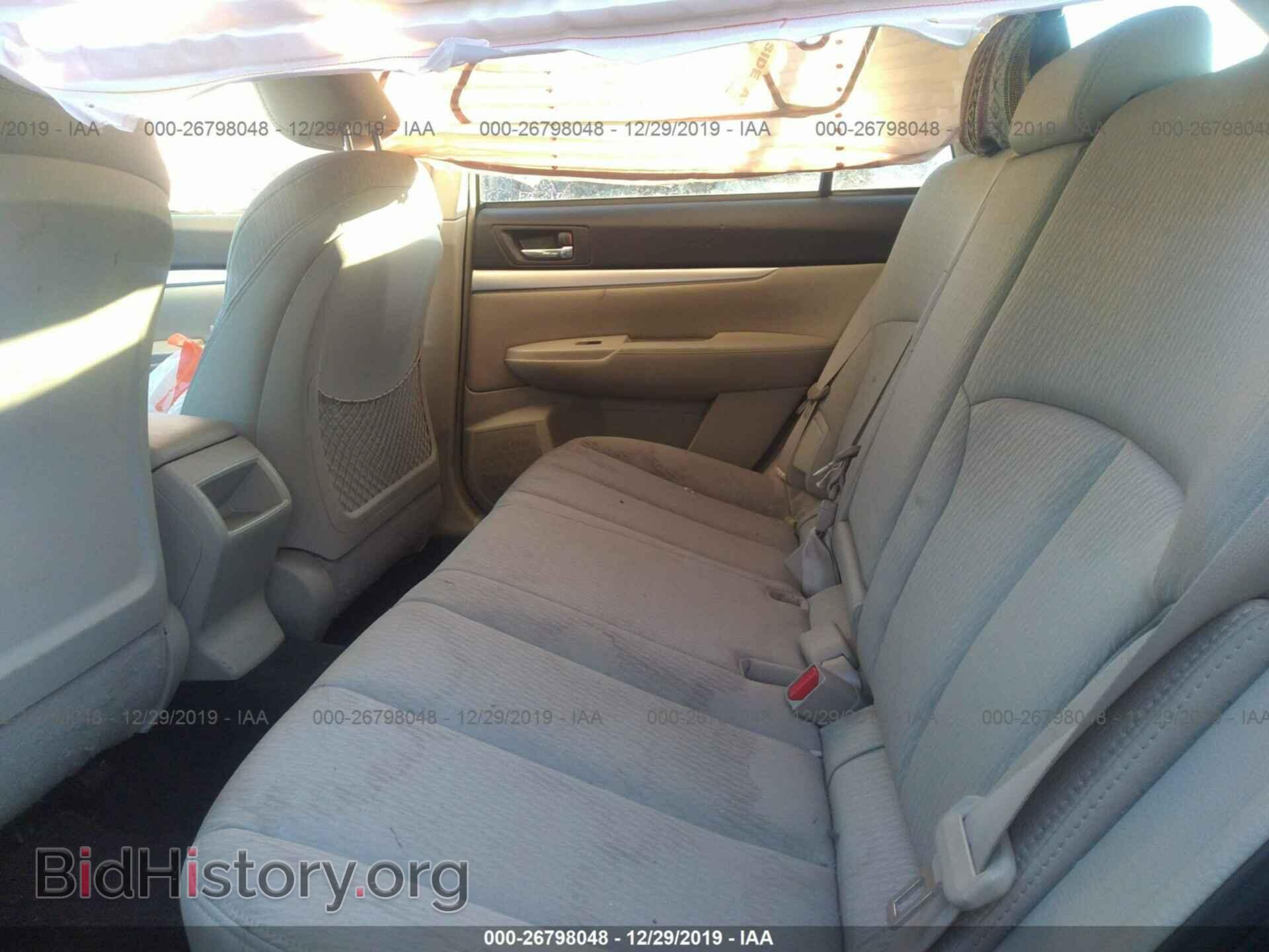 2010 SUBARU OUTBACK - VIN: 4S4BRBCC2A3324658 - Фото 8
