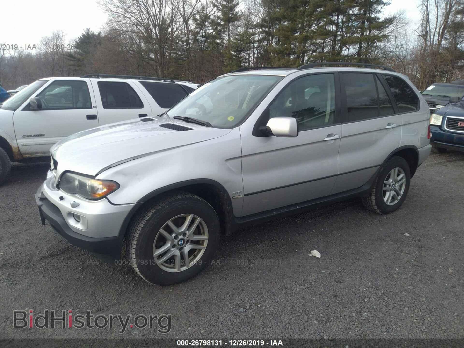 2005 BMW X5 - VIN: 5UXFA13575LU47689 - Фото 2
