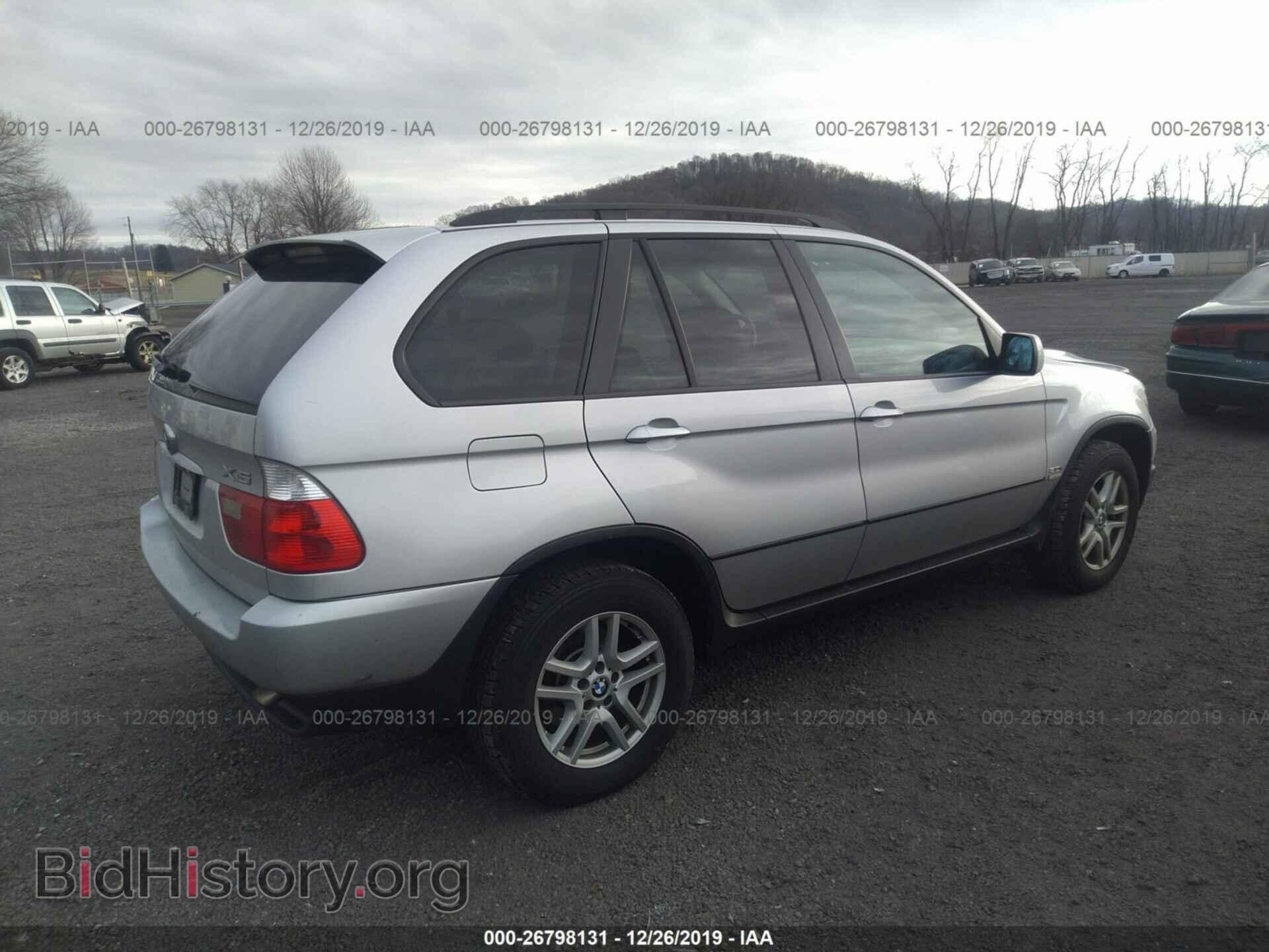 2005 BMW X5 - VIN: 5UXFA13575LU47689 - Фото 4