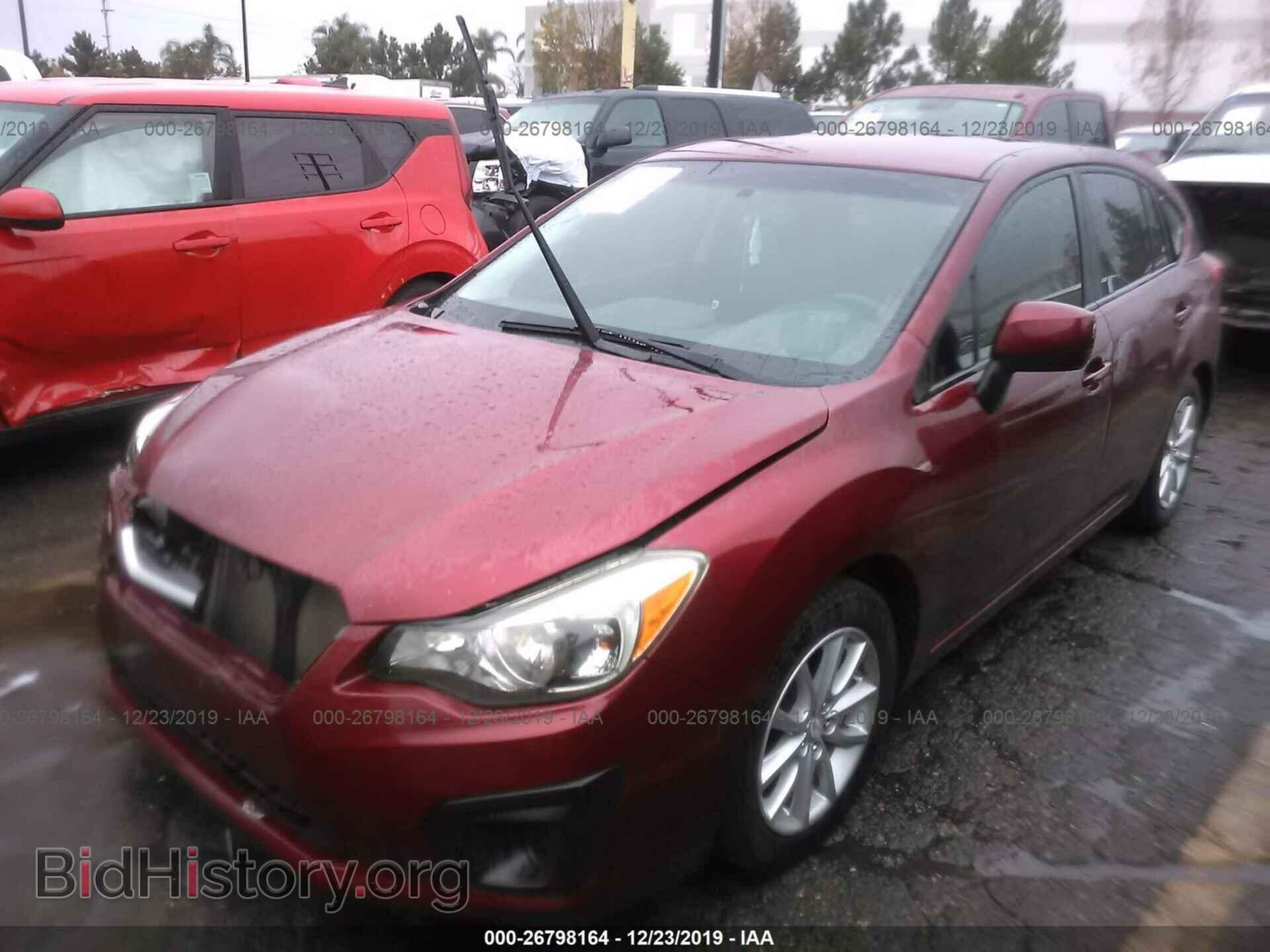 2012 SUBARU IMPREZA - VIN: JF1GPAC67CH225611 - Photo 2