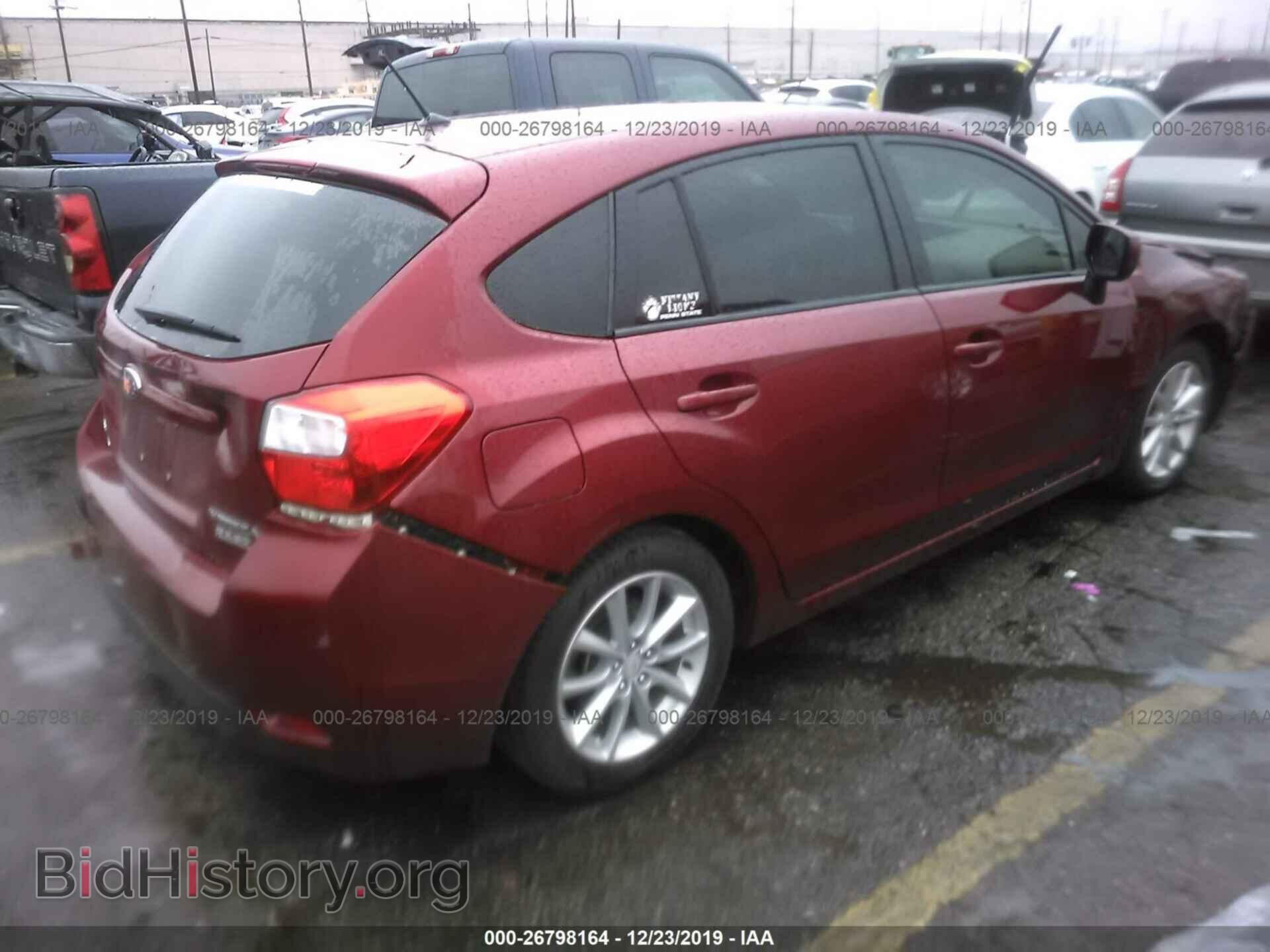 2012 SUBARU IMPREZA - VIN: JF1GPAC67CH225611 - Photo 4