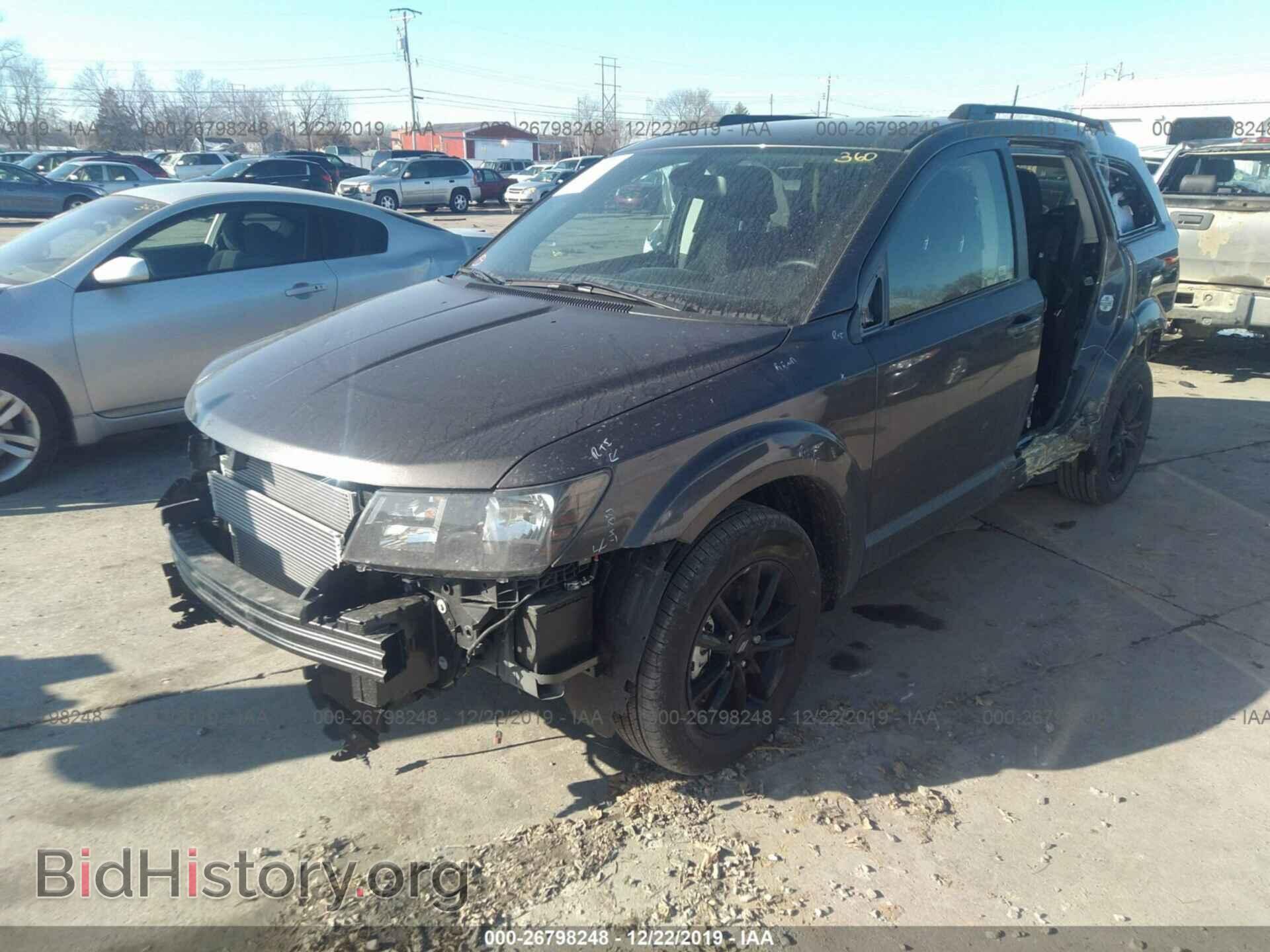 2019 DODGE JOURNEY - VIN: 3C4PDCBB1KT848283 - Фото 2