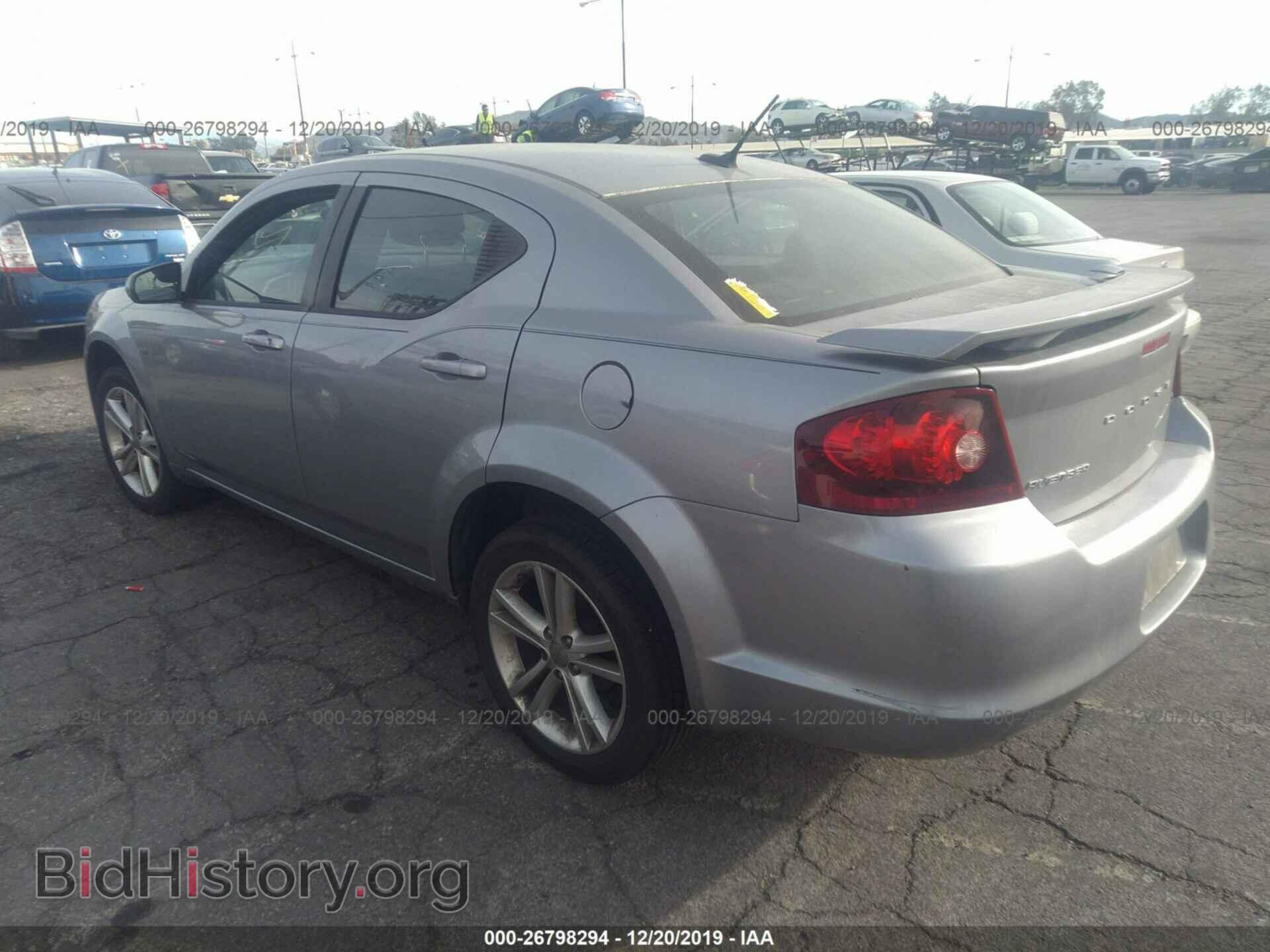 2013 DODGE AVENGER - VIN: 1C3CDZCB5DN554831 - Фото 3