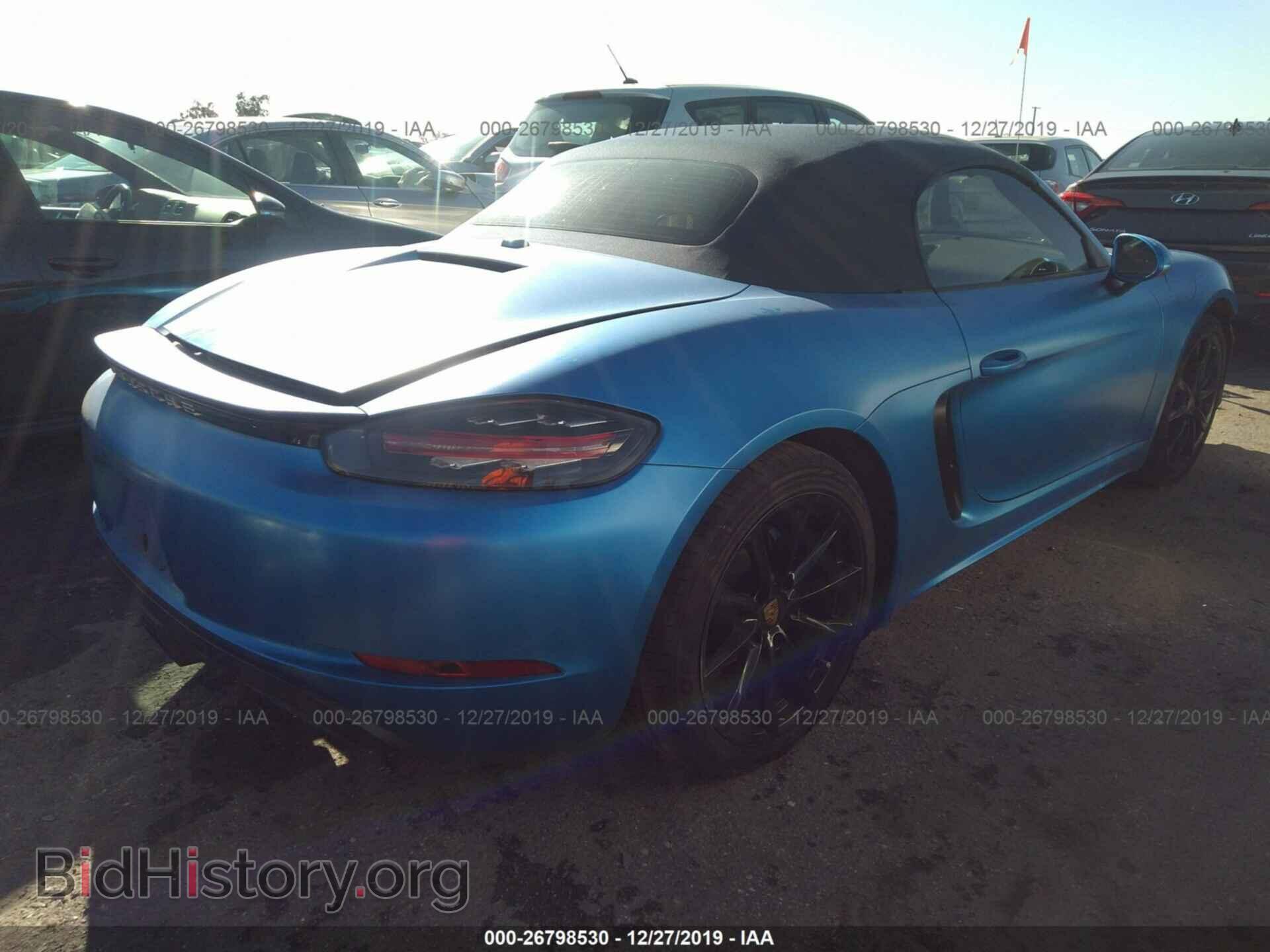 2018 PORSCHE BOXSTER - VIN: WP0CA2A83JS210415 - Photo 4