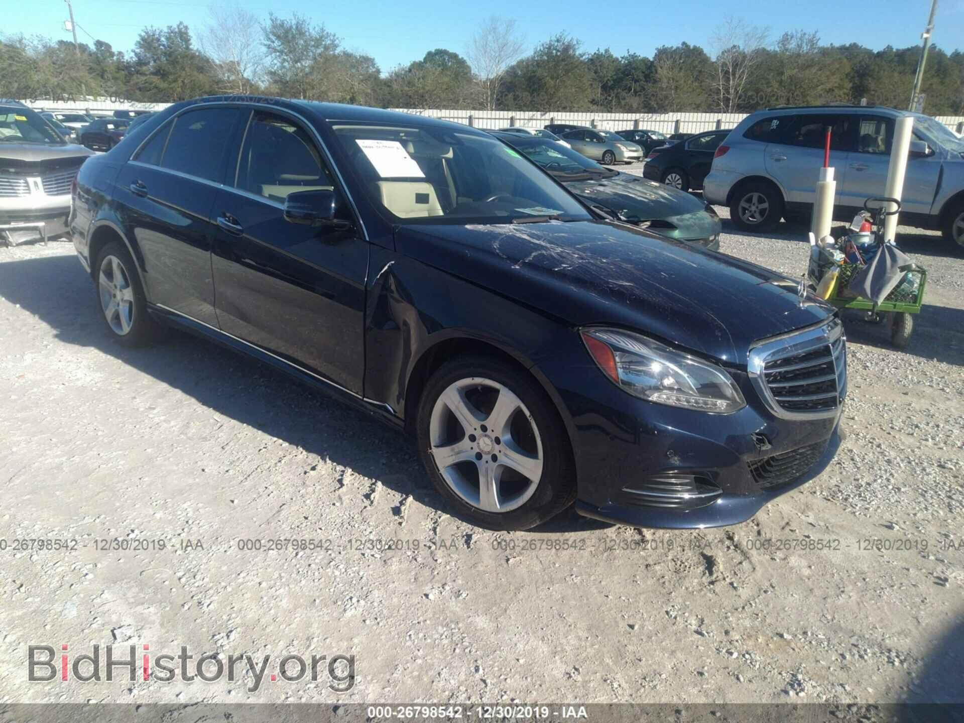 Photo WDDHF5KB9FB117589 - MERCEDES-BENZ E 2015
