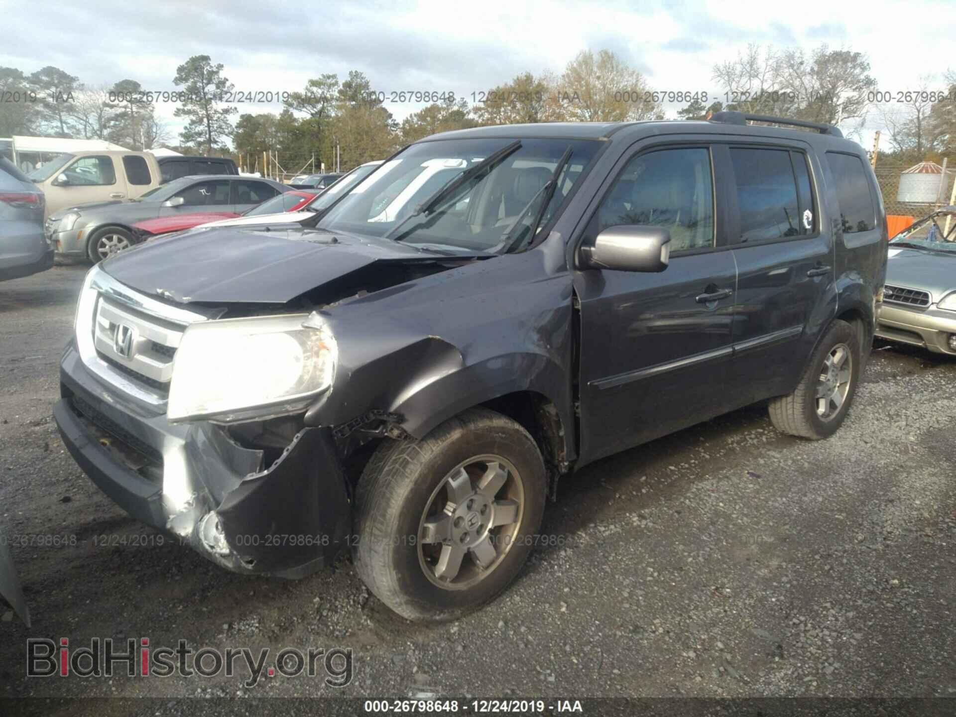 2010 HONDA PILOT - VIN: 5FNYF4H95AB011123 - Фото 2