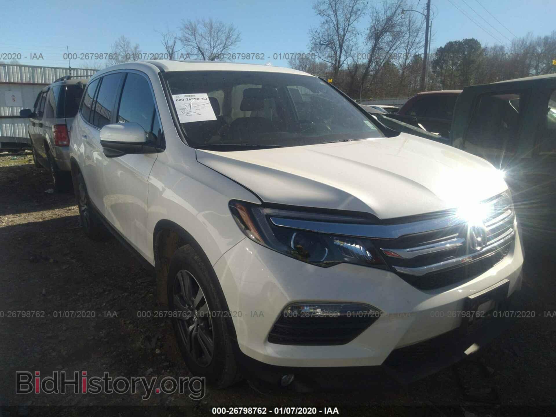 Photo 5FNYF6H72HB070117 - HONDA PILOT 2017