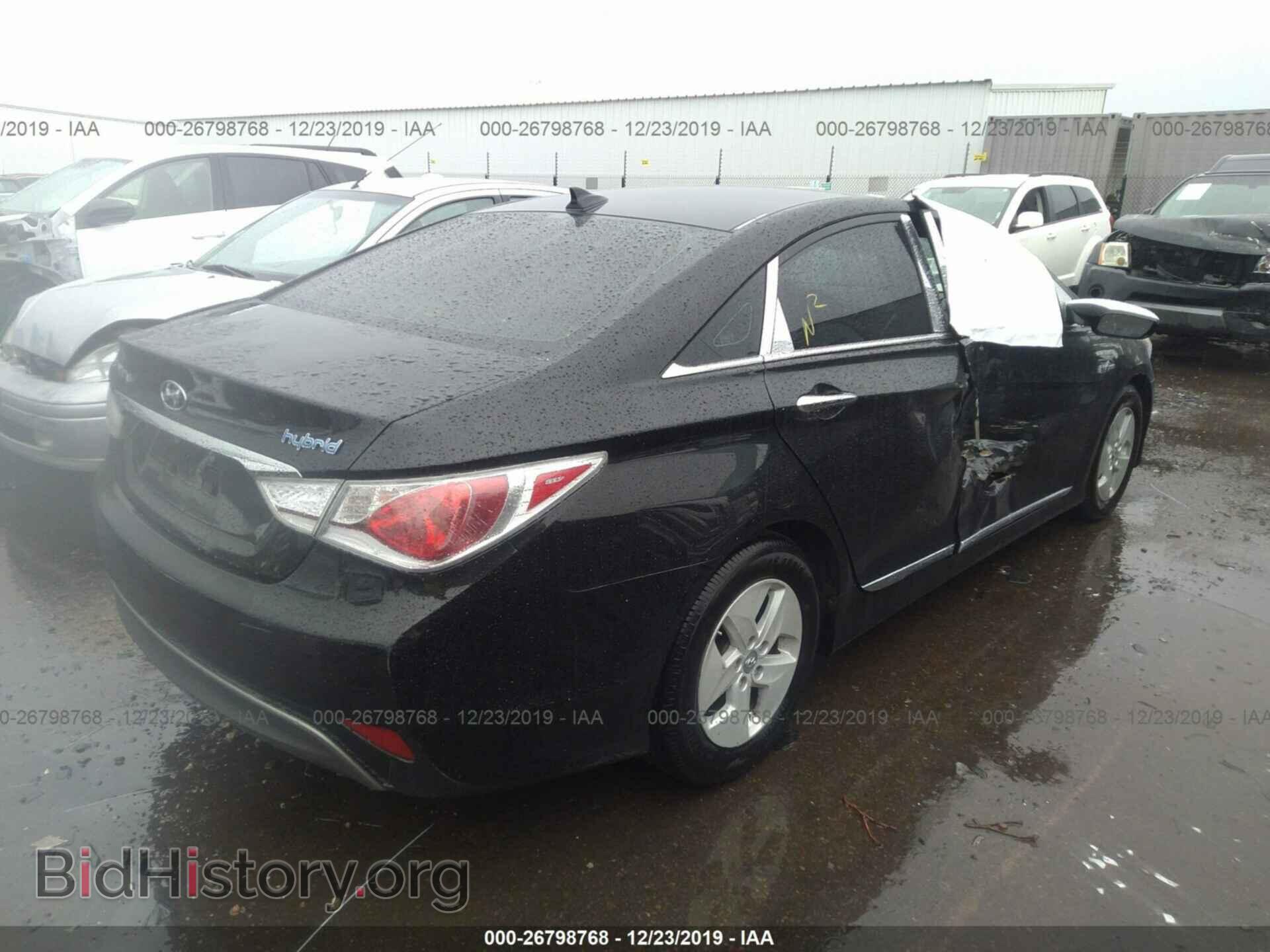 2012 HYUNDAI SONATA - VIN: KMHEC4A44CA045720 - Photo 4