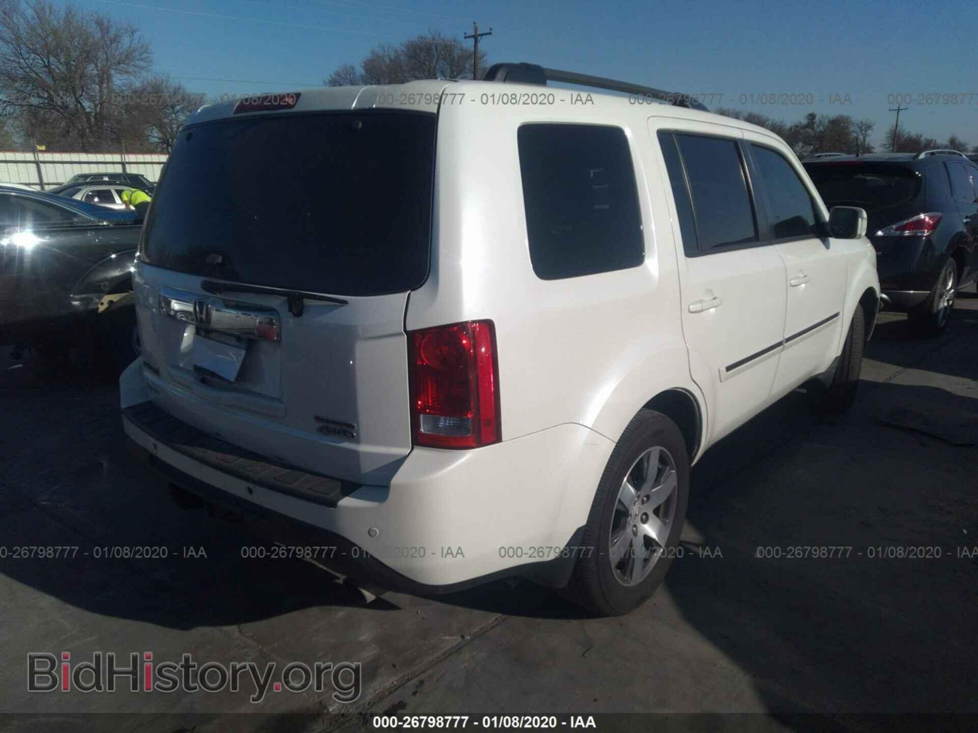 2012 HONDA PILOT - VIN: 5FNYF4H96CB043839 - Photo 4