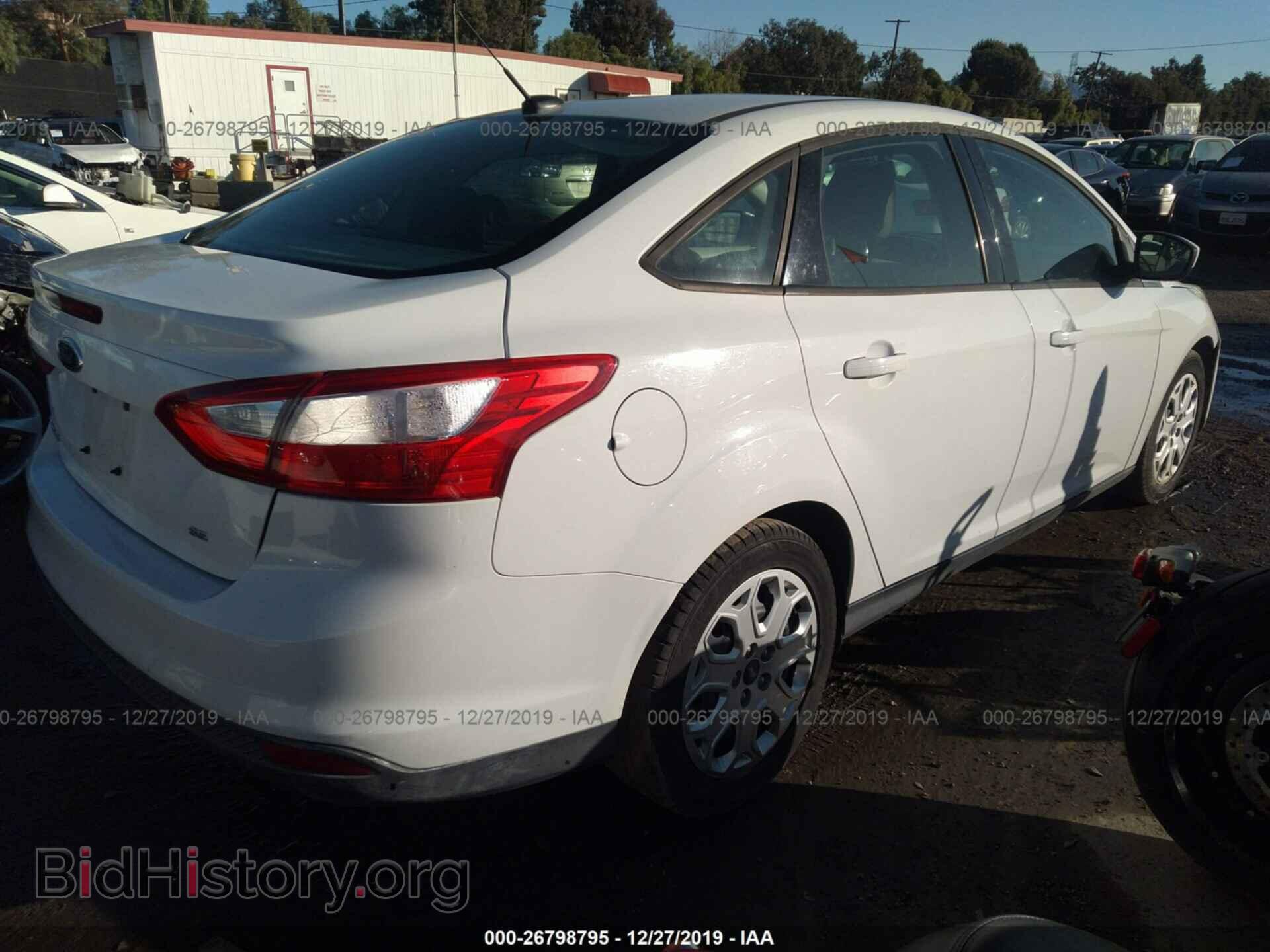 2012 FORD FOCUS - VIN: 1FAHP3F28CL101837 - Photo 4