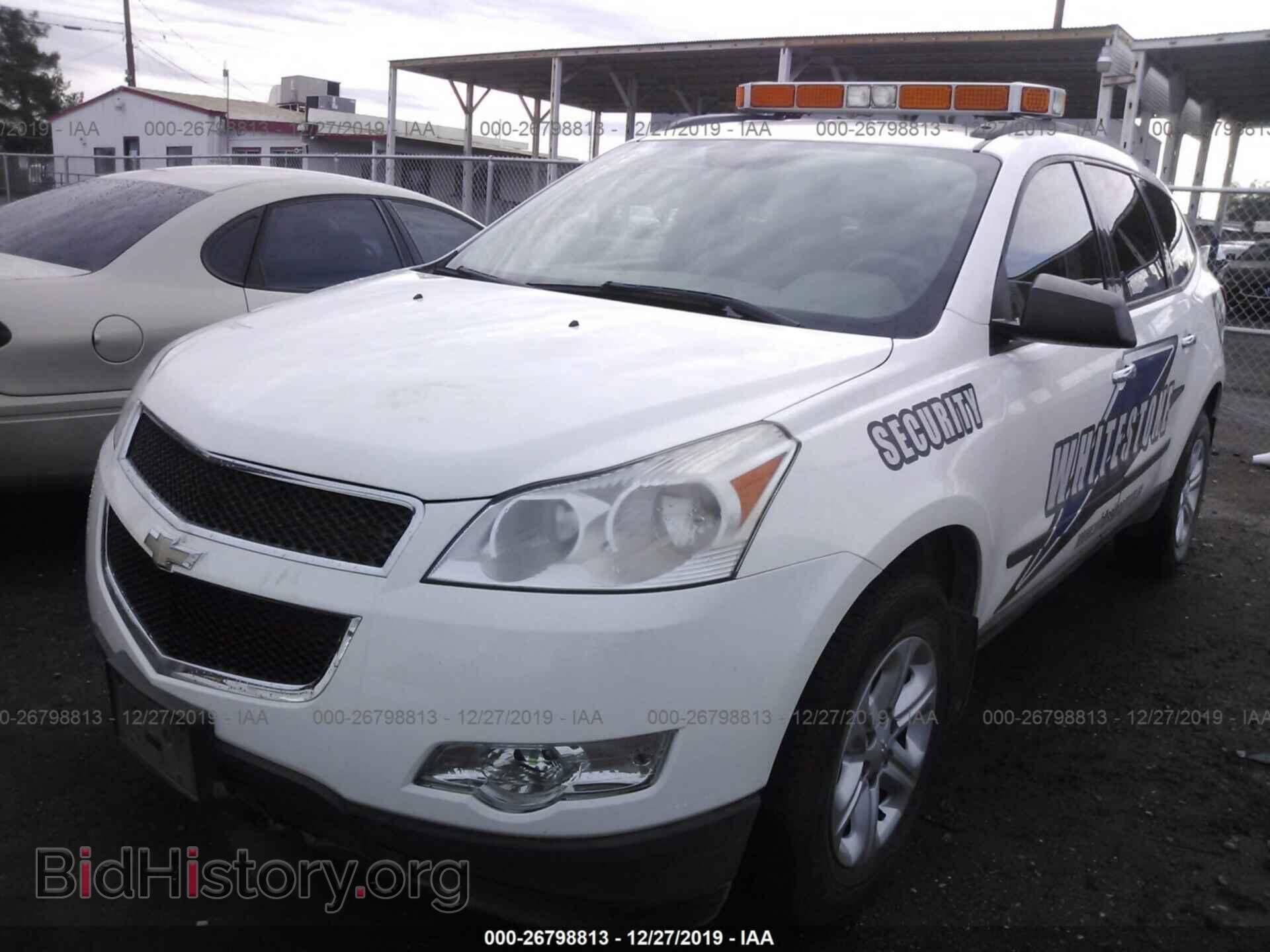 2012 CHEVROLET TRAVERSE - VIN: 1GNKVFED4CJ406653 - Фото 2